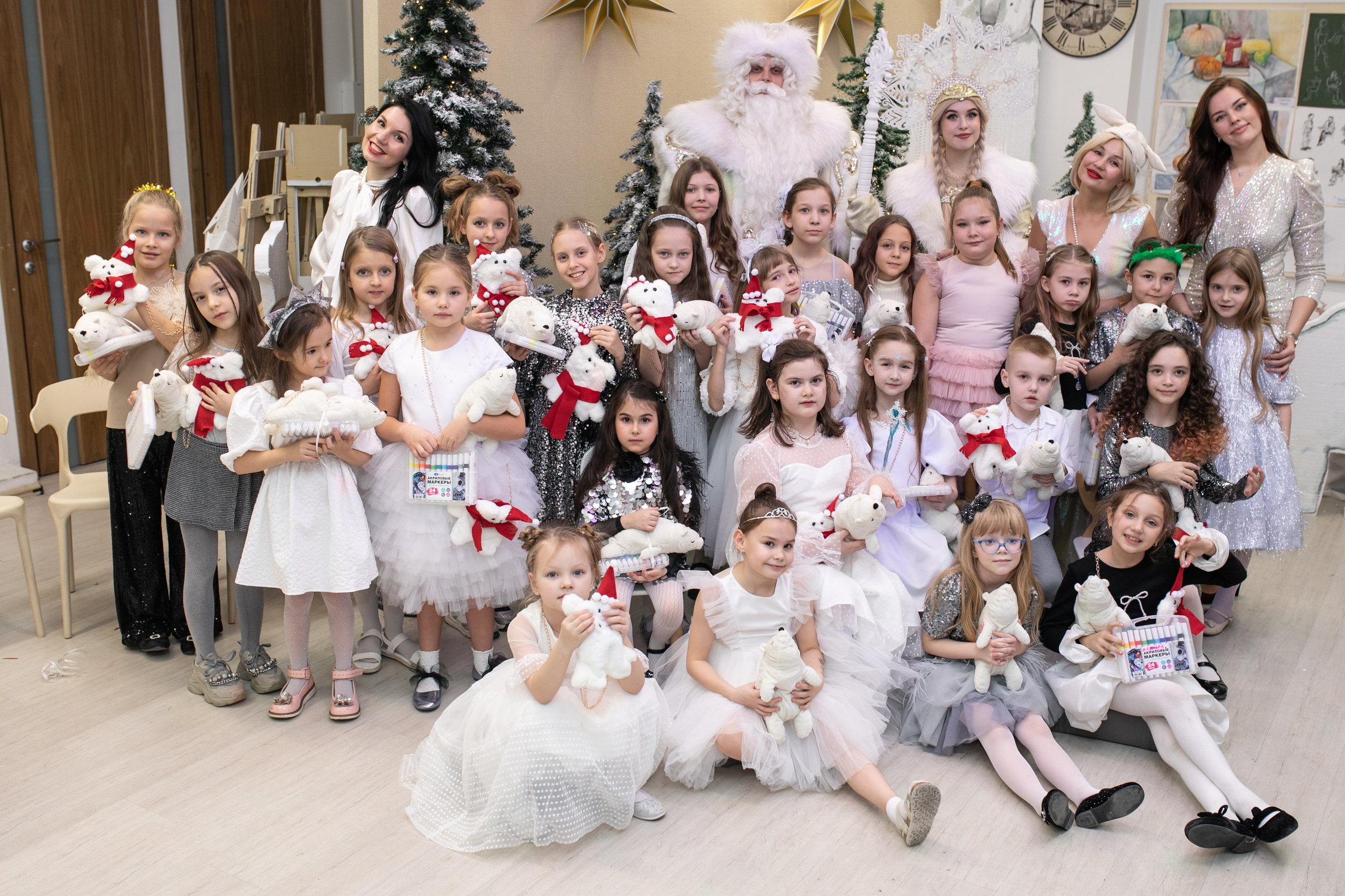 Новогодний утренник в «Бэмби». Фотограф в Новосибирске Ася Зверева