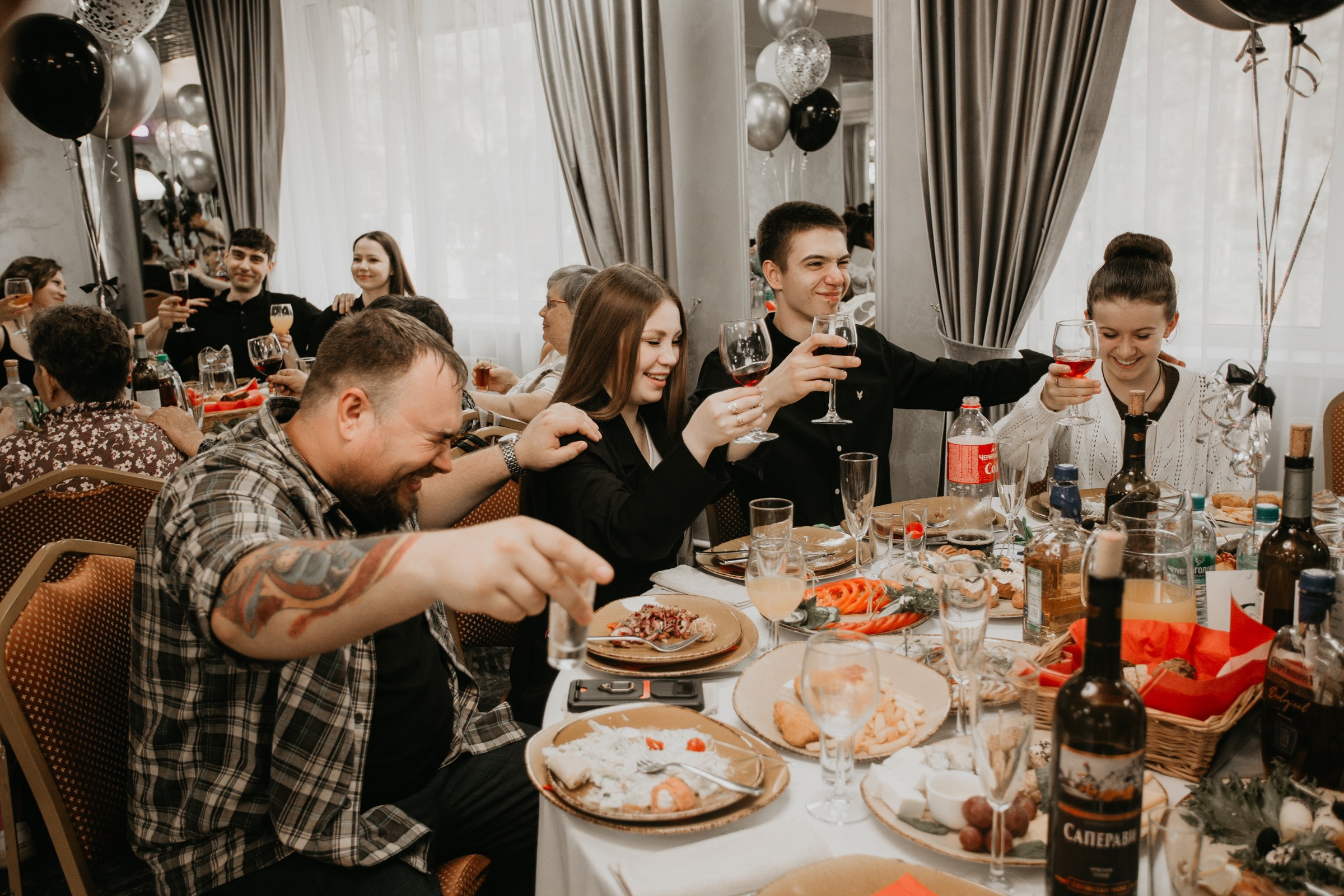 День Рождения Сергей. Свадебный и семейный фотограф в Тюмени Александр Виноградов