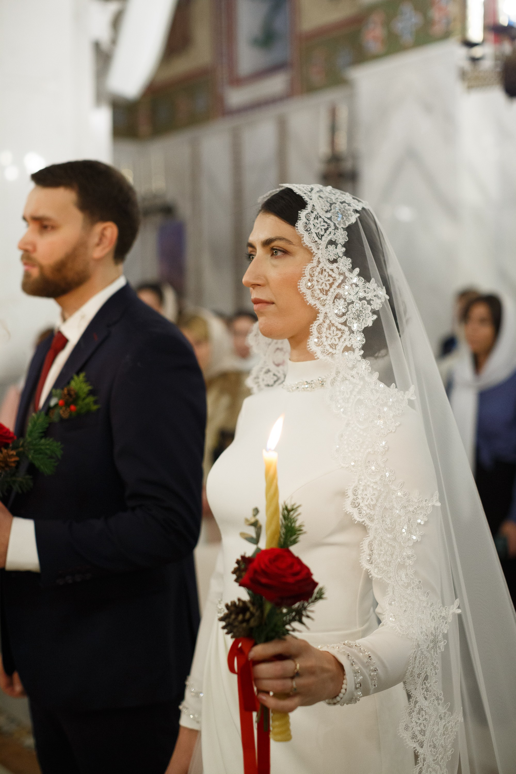 Венчание в храме Покрова Пресвятой Богородицы в Ясенево