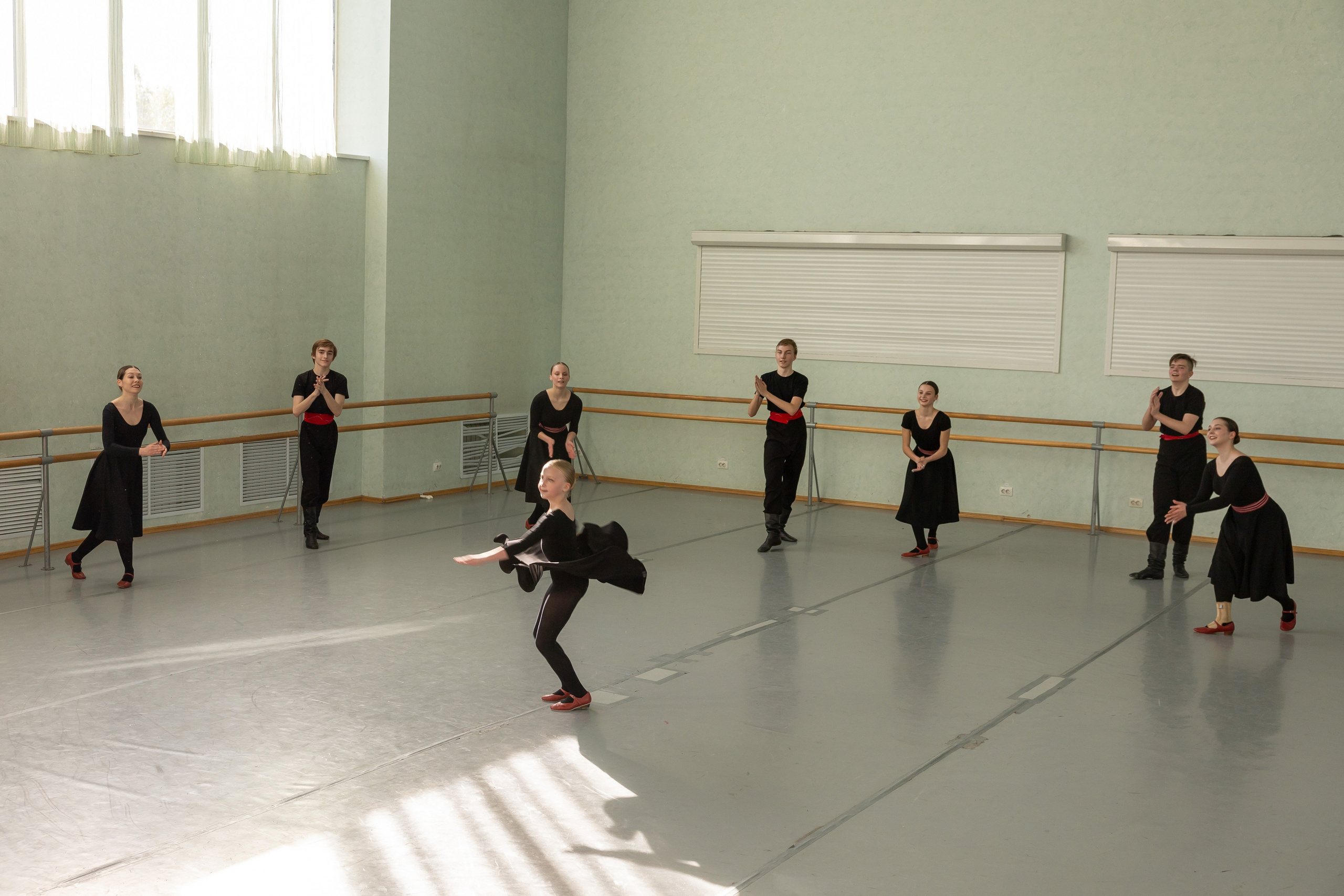 Открытый урок в студии народного танца «Славянский лик». Фотограф в Серпухове Наталья Руденко