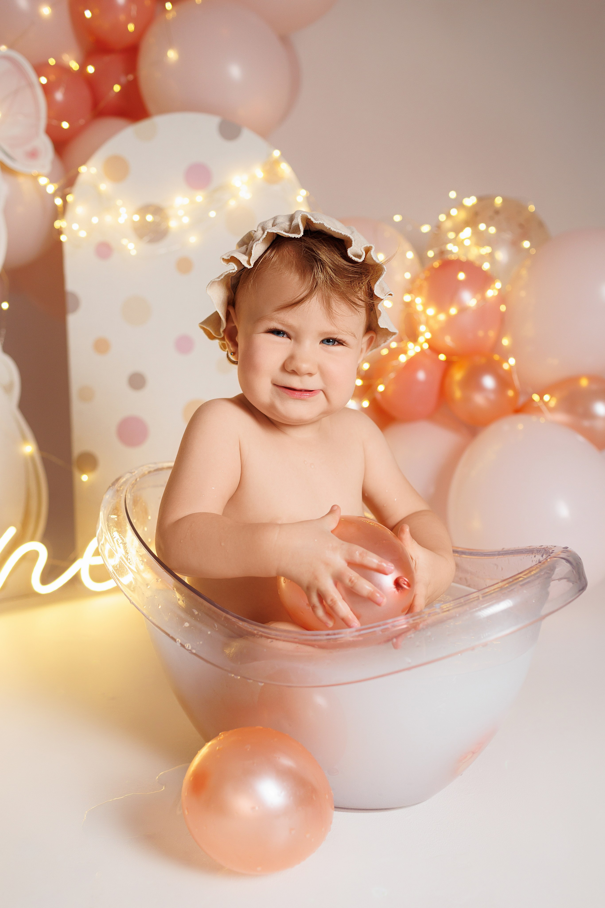 Фотосъёмка первого годика. Фотограф Беременности и Новорождённых в Кемерово