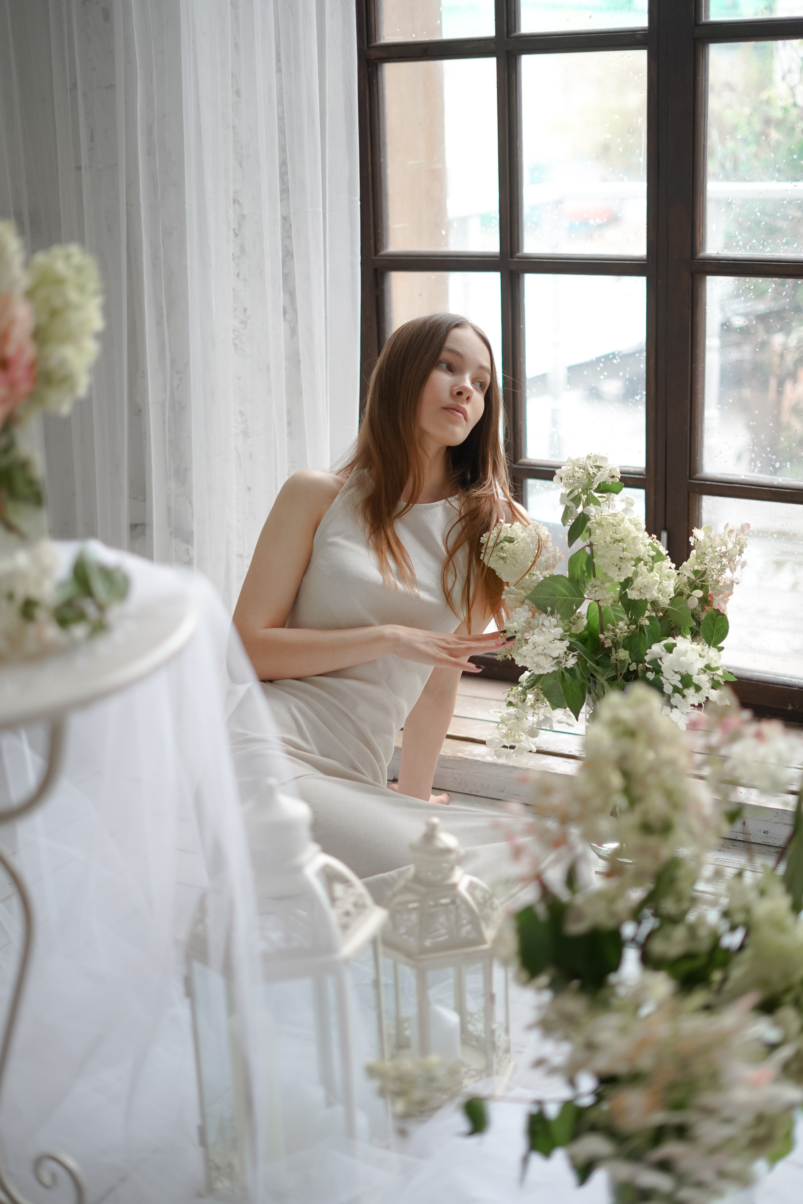 В ароматах гортензий. Фотограф Татьяна Митрофанова