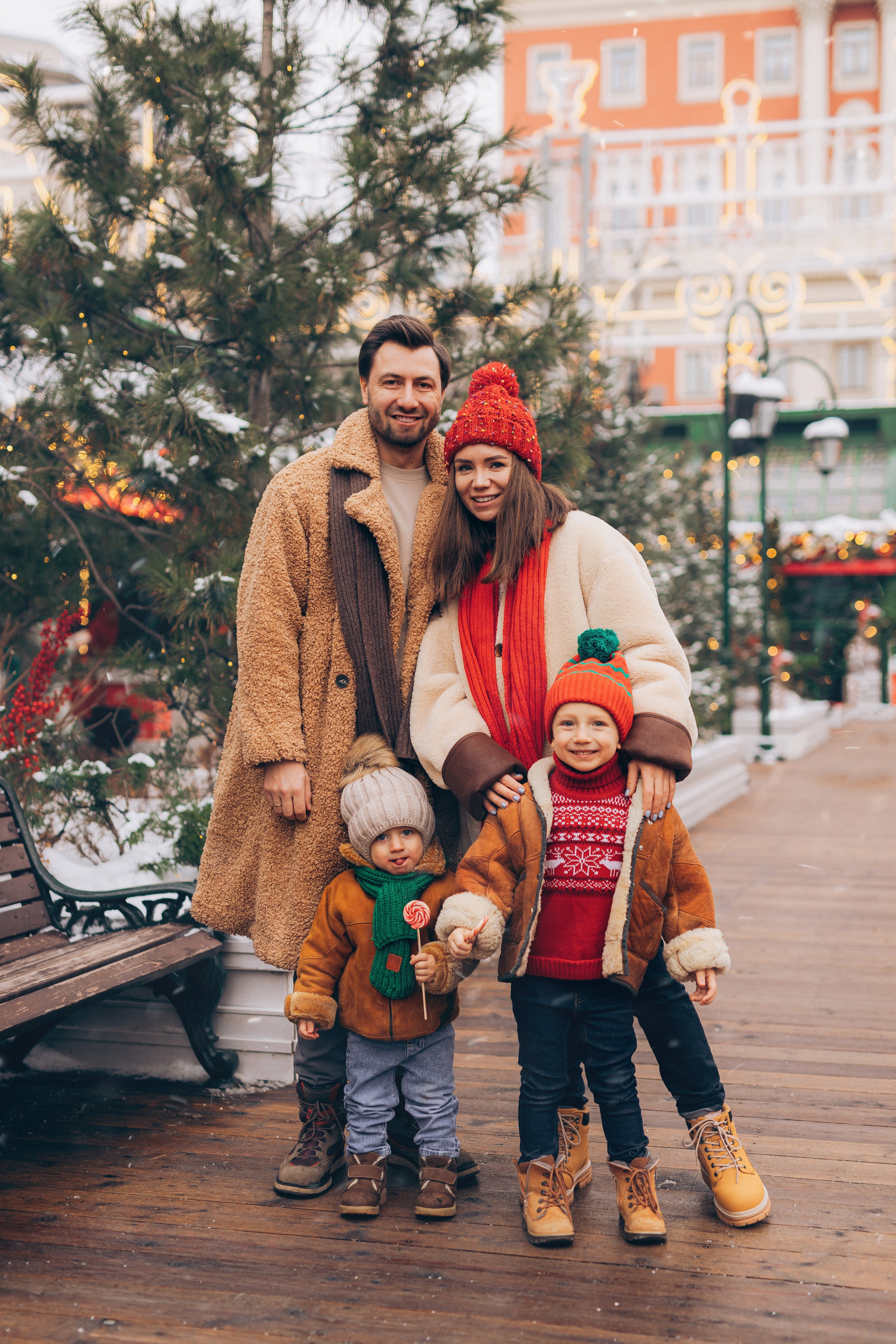 Катя, Саша, Степа и Даша. Семейный фотограф В Москве Александра Дейкун