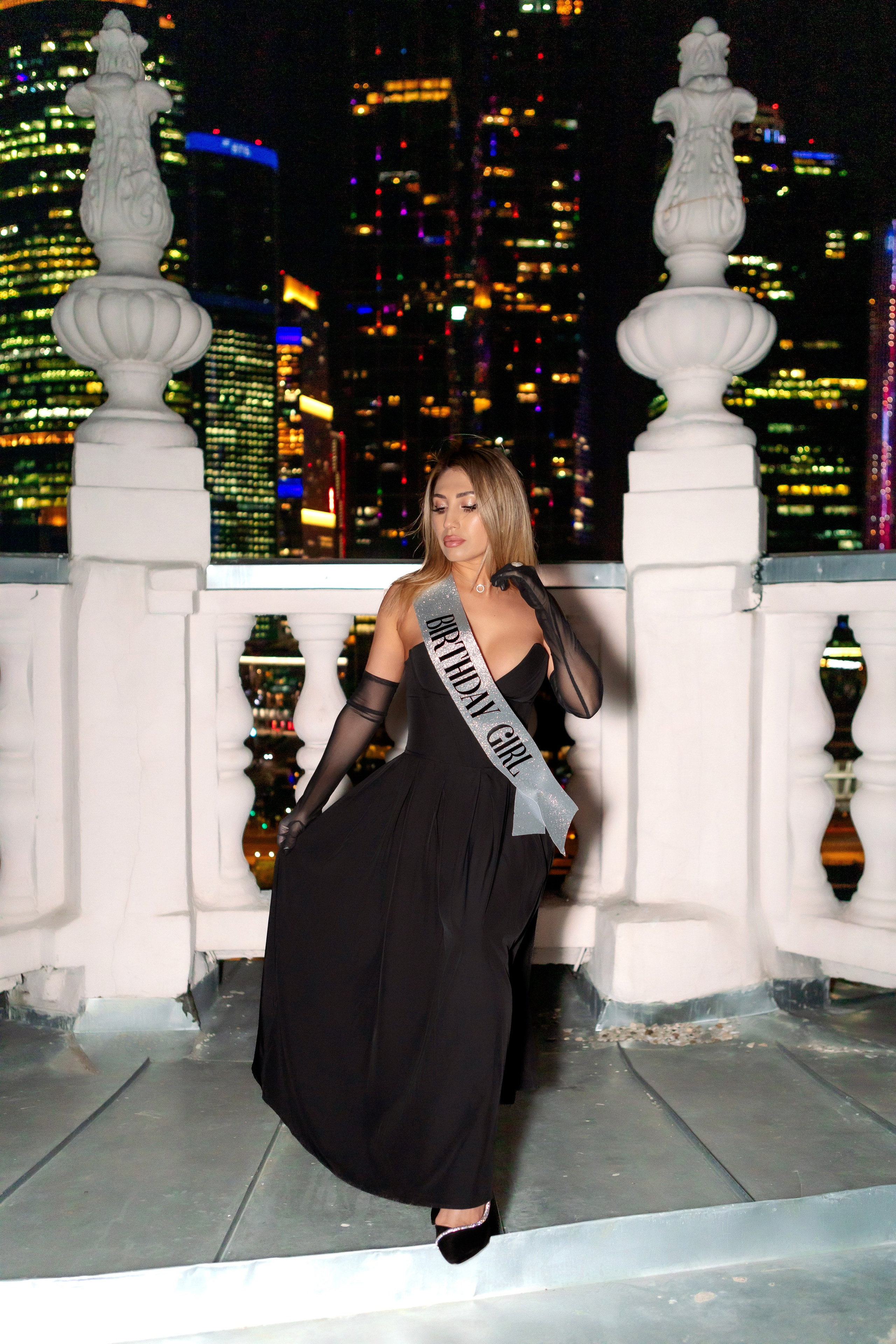 Ночная съёмка на крышах Москвы. Главная