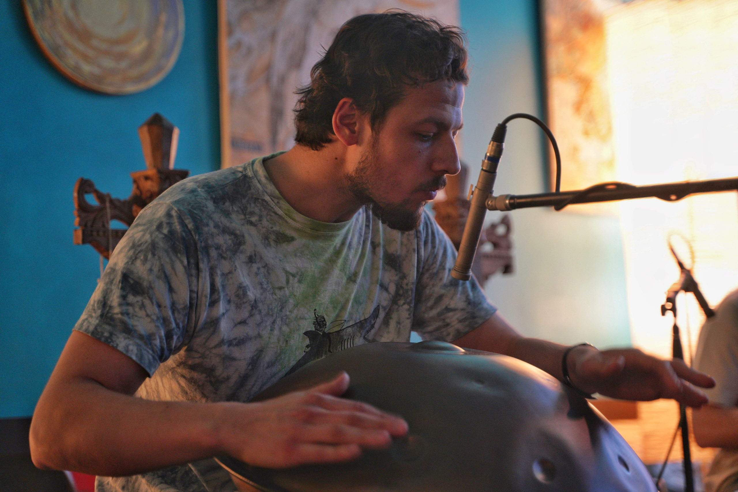 Выступление Forest jam project в Открытом в чайной Чаван. Портретный и репортажный фотограф Наталья Горобец