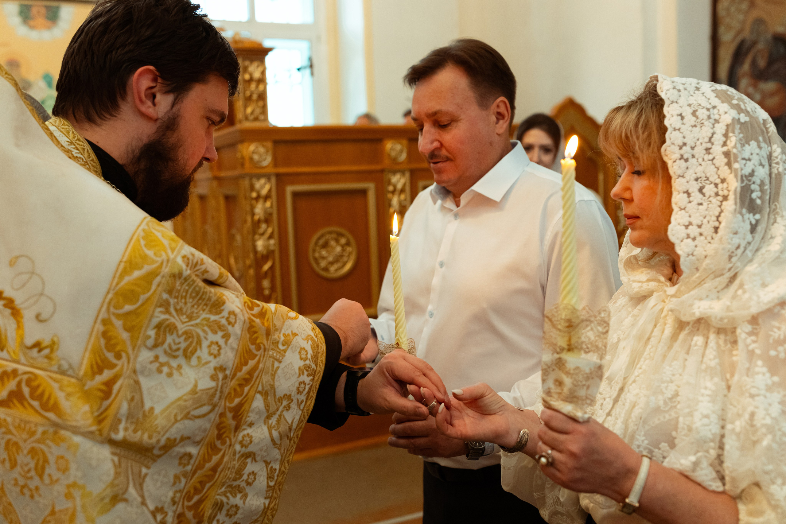 Таинство венчания. Православный фотограф Электросталь-Ногинск Ремизов Владимир