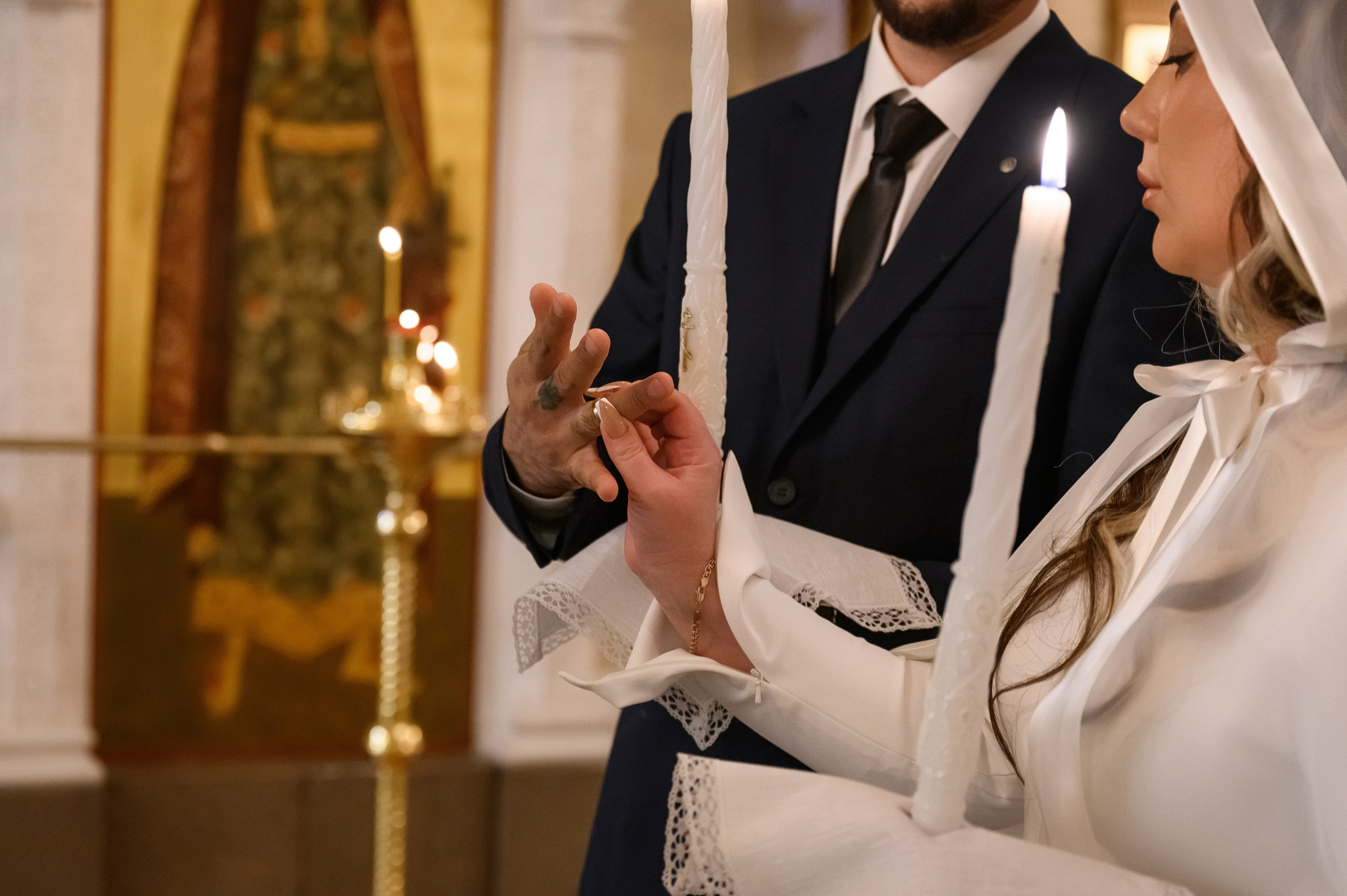 Свадьба Венчание Храм Христа Спасителя. Свадебный фотограф Москва Юрий Кульман