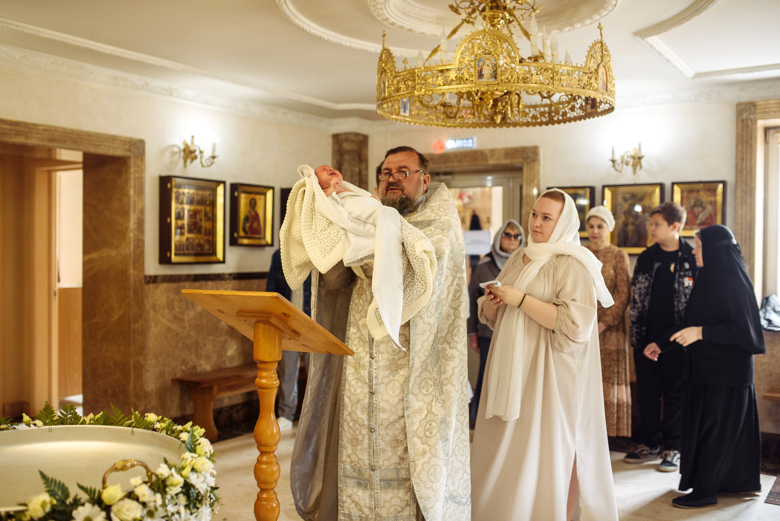 Крещение Богдана. Введенская церковь. Свадебный и семейный Фотограф в Пензе Татьяна Лапоногова