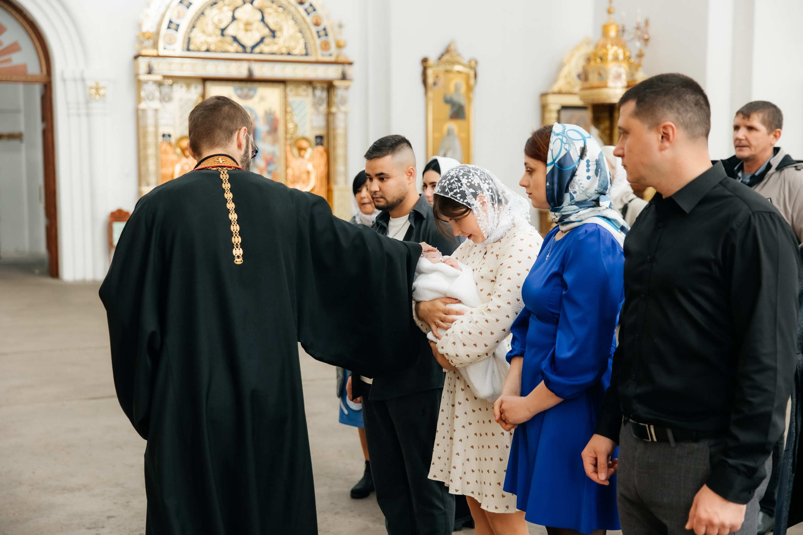 Крещение Мирославы. Храм иконы Божьей Матери «Всех скорбящих Радость». Фотограф ВИКА МЕДУЗА