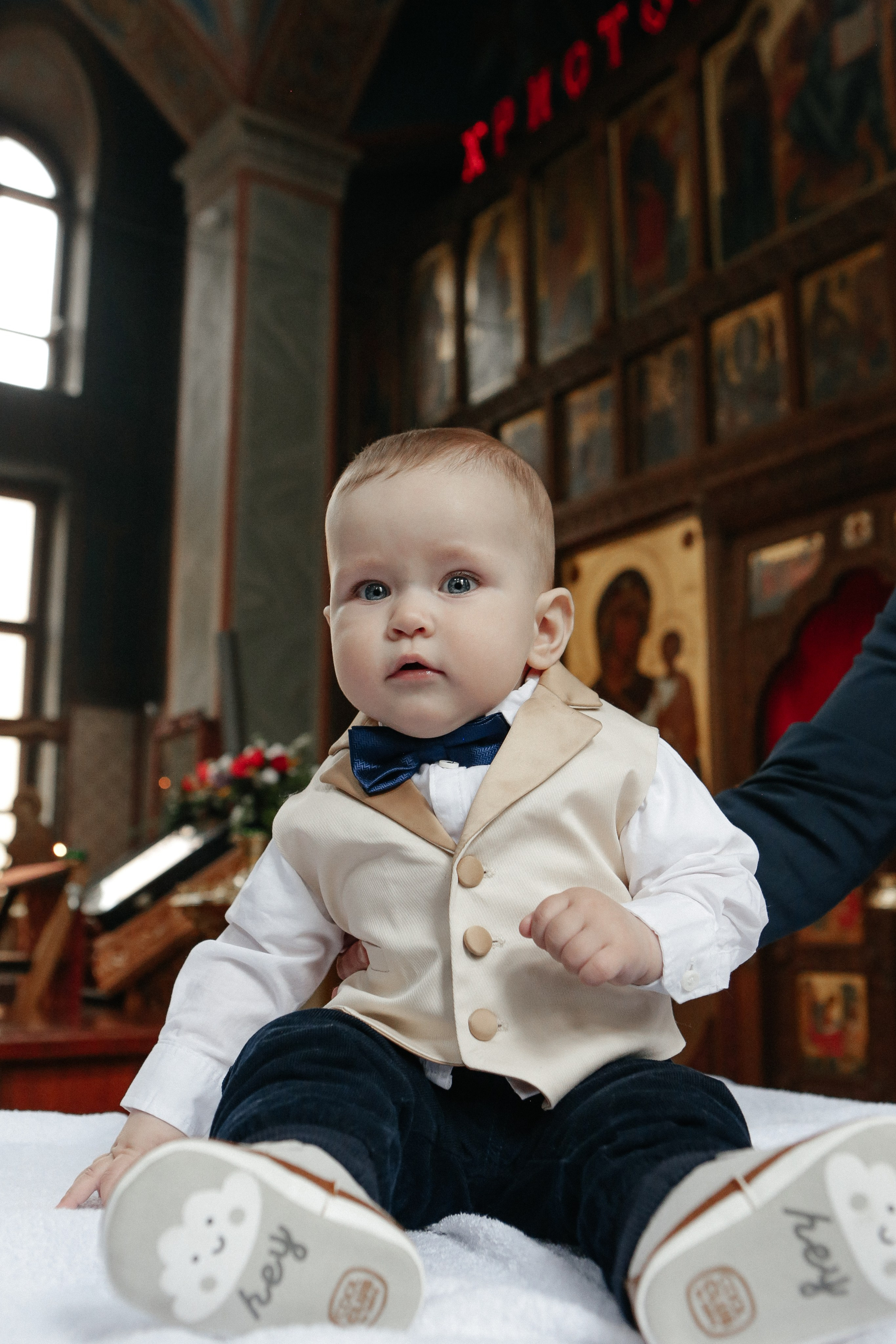 Крещение Максима. Семейный и детский фотограф в Москве Александра Мак