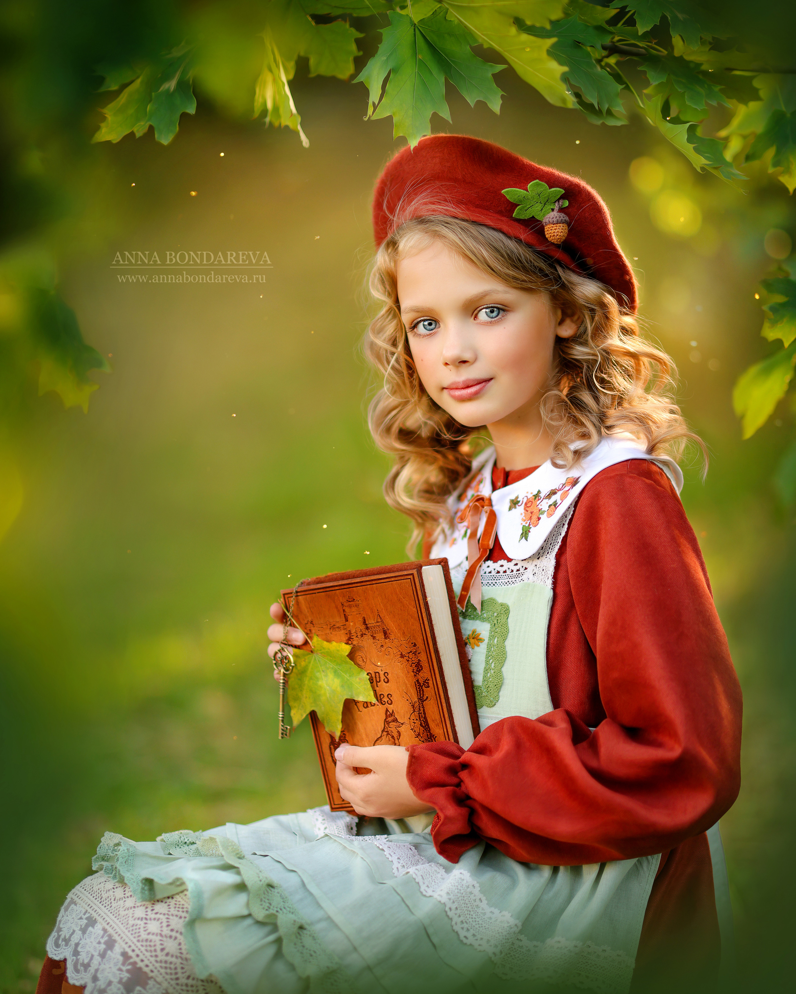 Кирочка — осенняя фотосессия на моем мастер-классе. Главная