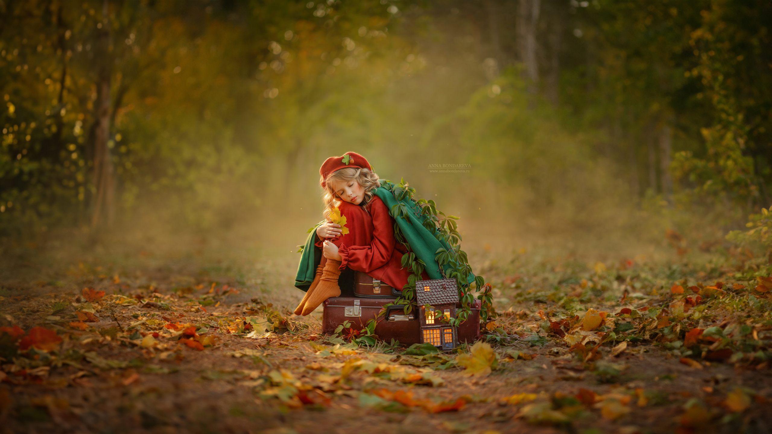 Кирочка — осенняя фотосессия на моем мастер-классе. Главная