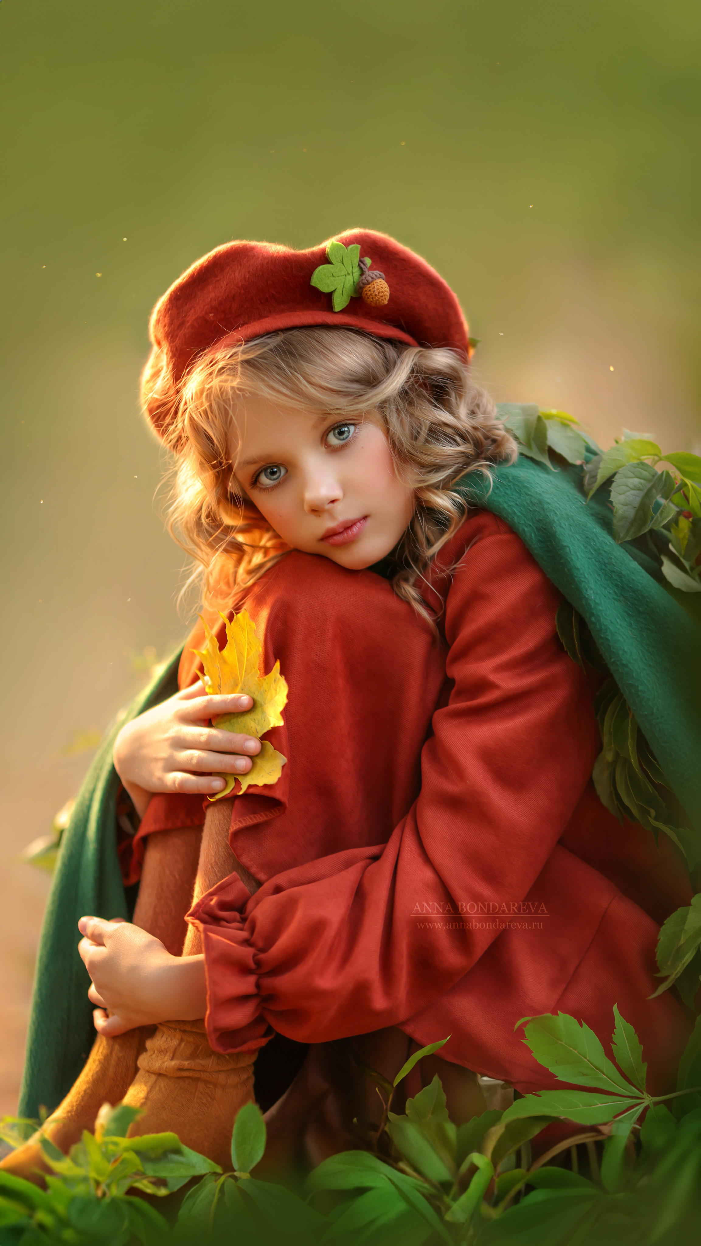 Кирочка — осенняя фотосессия на моем мастер-классе. Главная