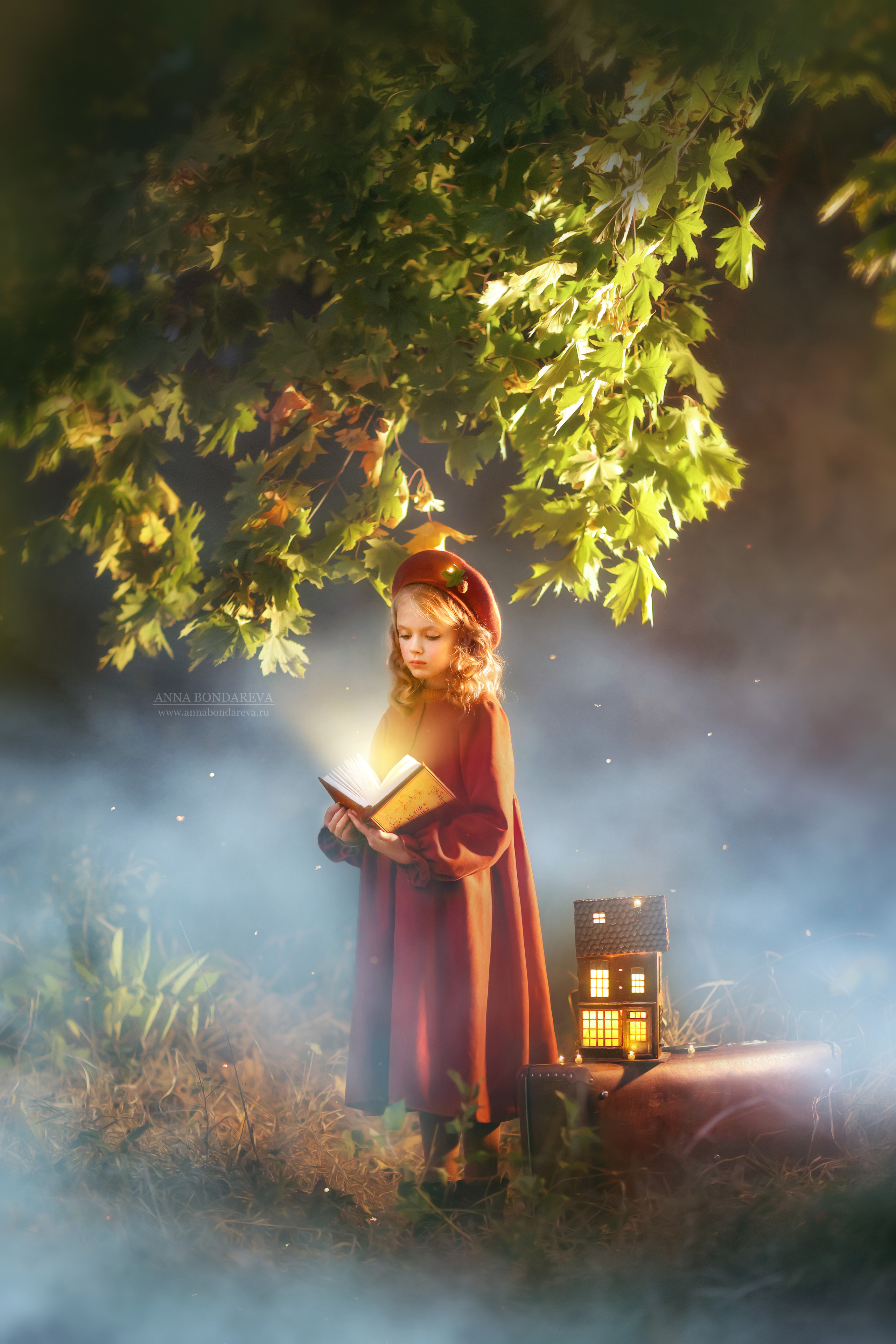 Кирочка — осенняя фотосессия на моем мастер-классе. Главная