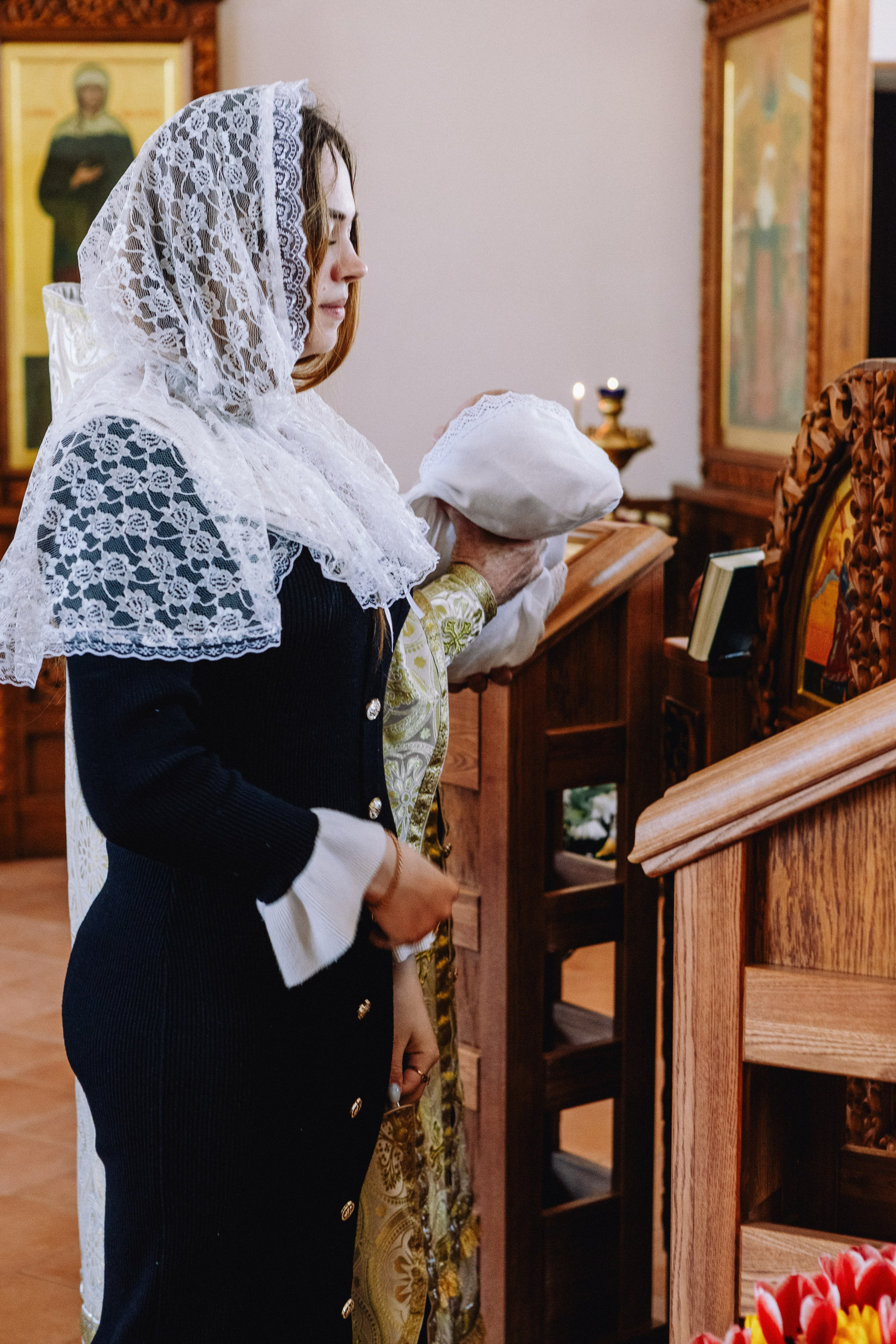 Крещение Артема и Полины. Фотограф в Курске Смирнов Евгений