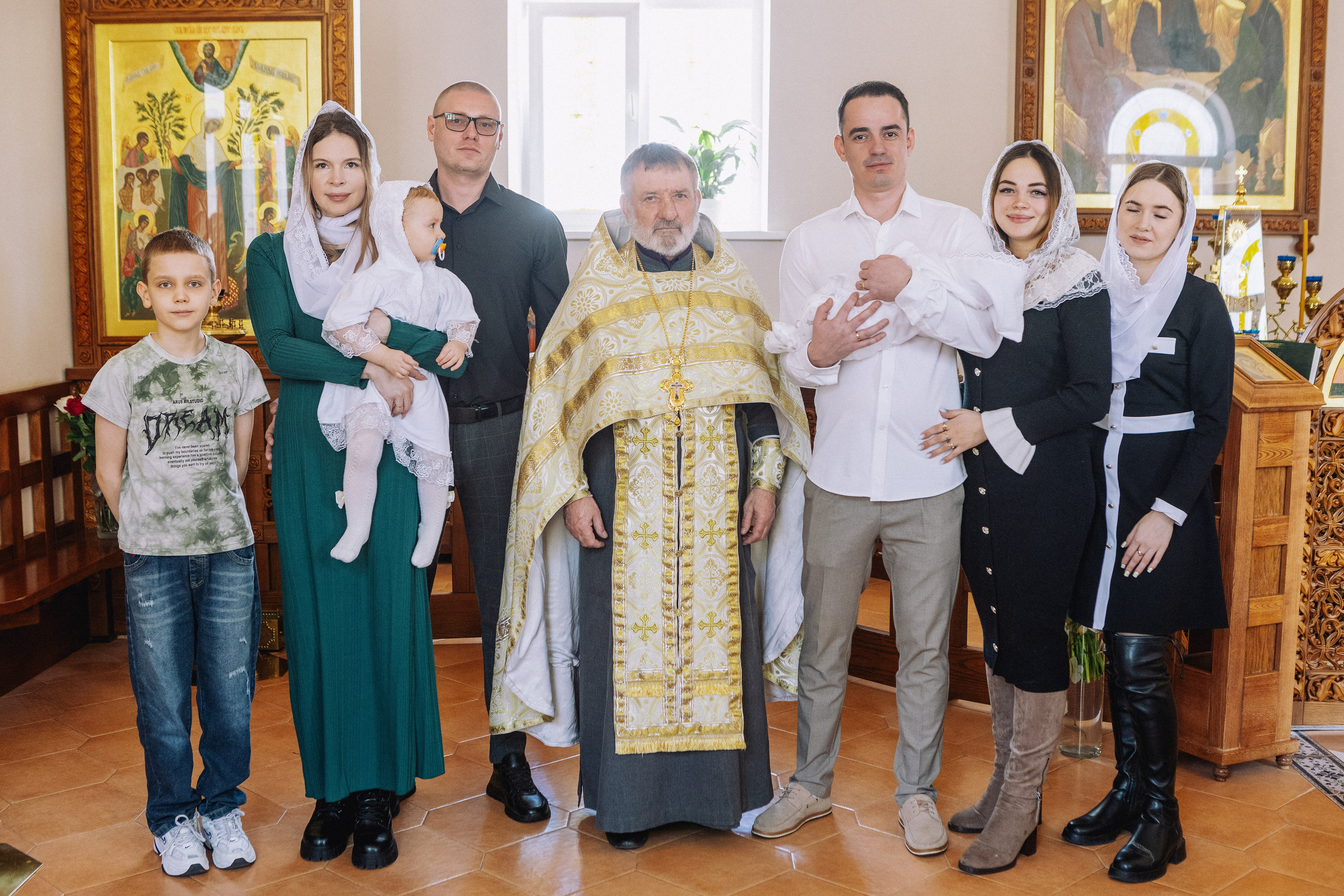 Крещение Артема и Полины. Фотограф в Курске Смирнов Евгений