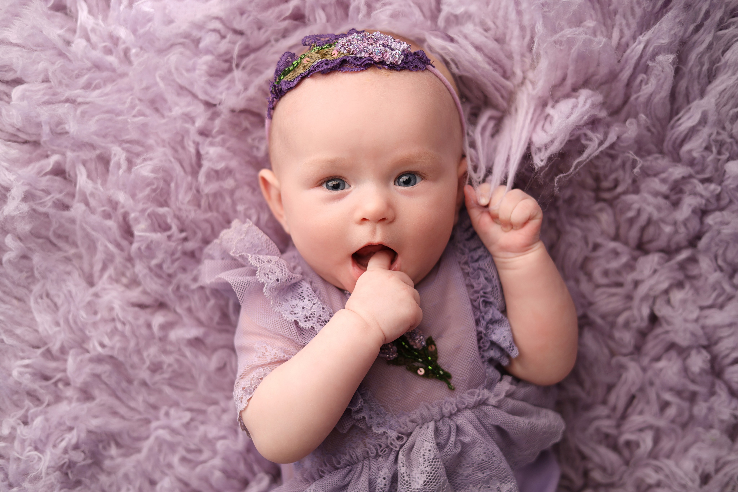 Арине 4 месяца. Фотограф новорожденных Москва. Ньюборн фотограф Москва