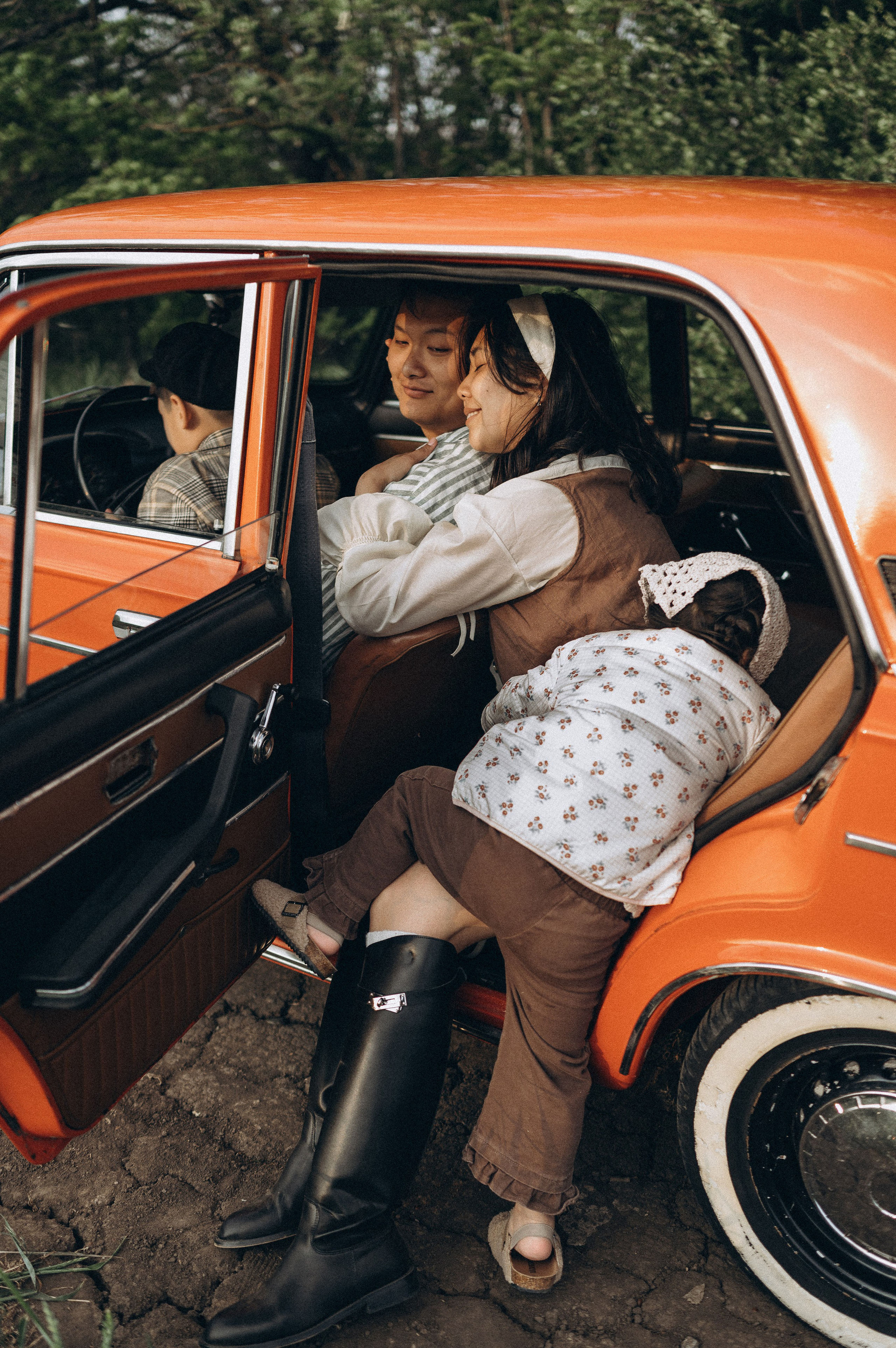 Семейная фотосессия с авто. Семейный фотограф Ростов-на-Дону Татьяна Соколова