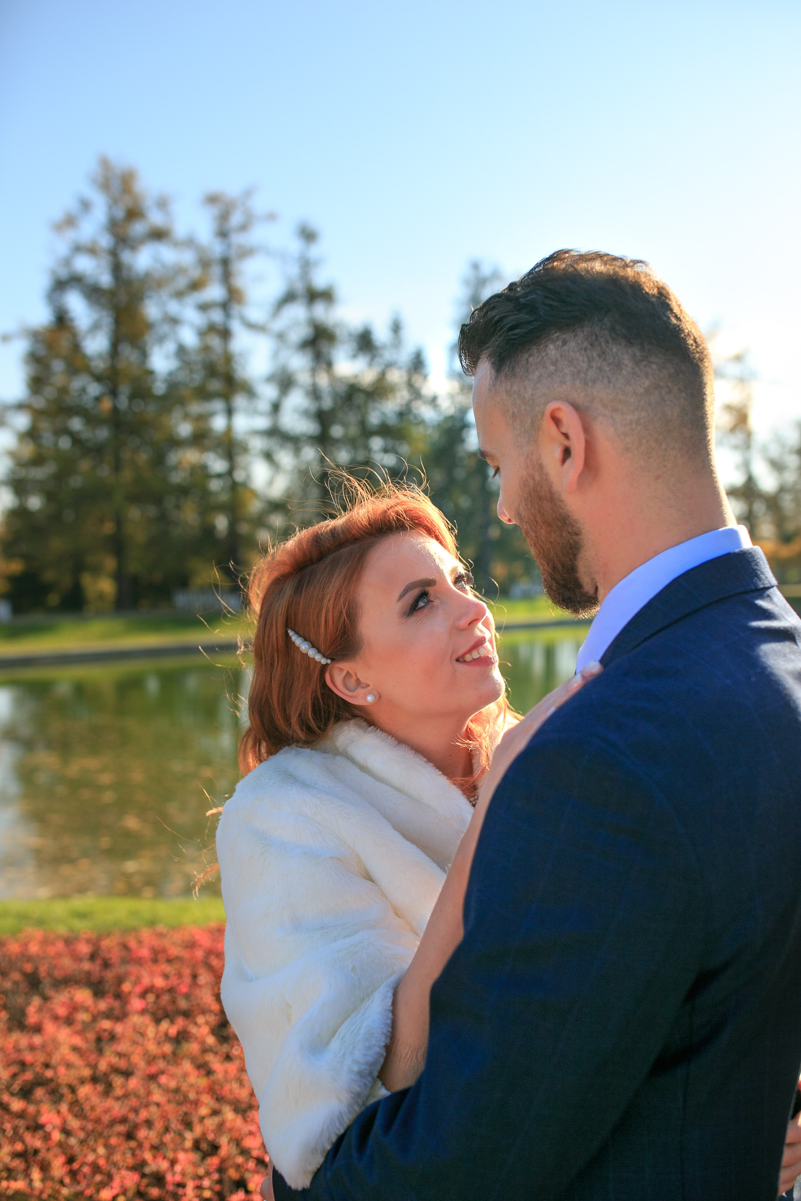 Свадебная сьемка в Пушкине. Свадебный и Репортажный фотограф в Санкт-Петербурге