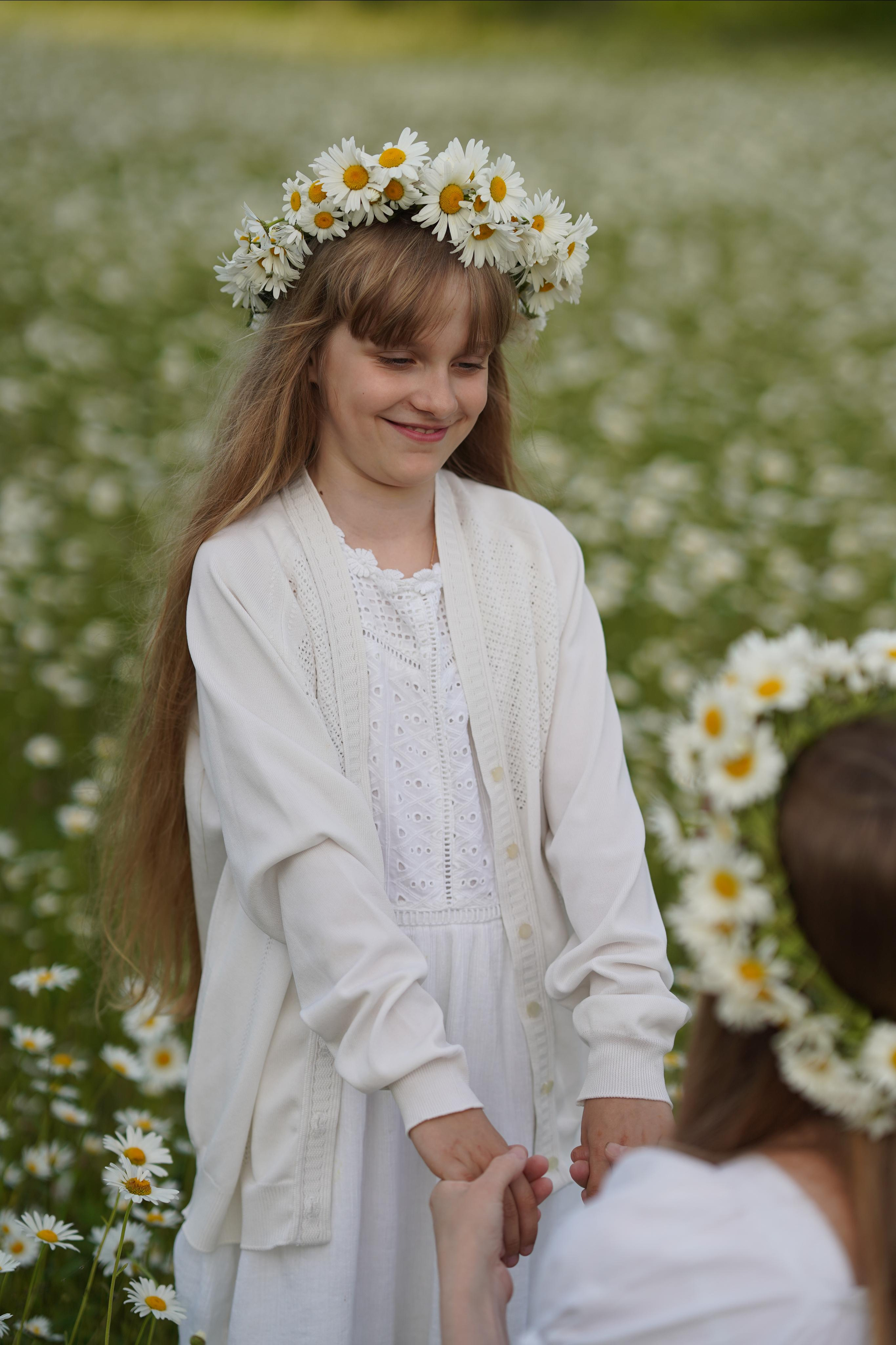 Фото в ромашковом поле. Фотограф Елена — Севастополь, Крым, Москва