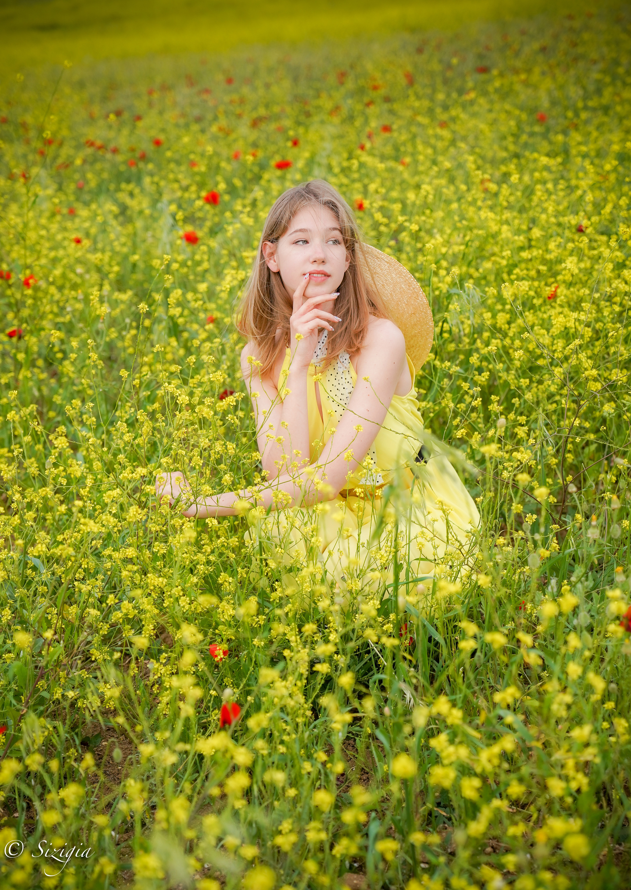 Фото в рапсовом поле. Фотограф Елена — Севастополь, Крым, Москва