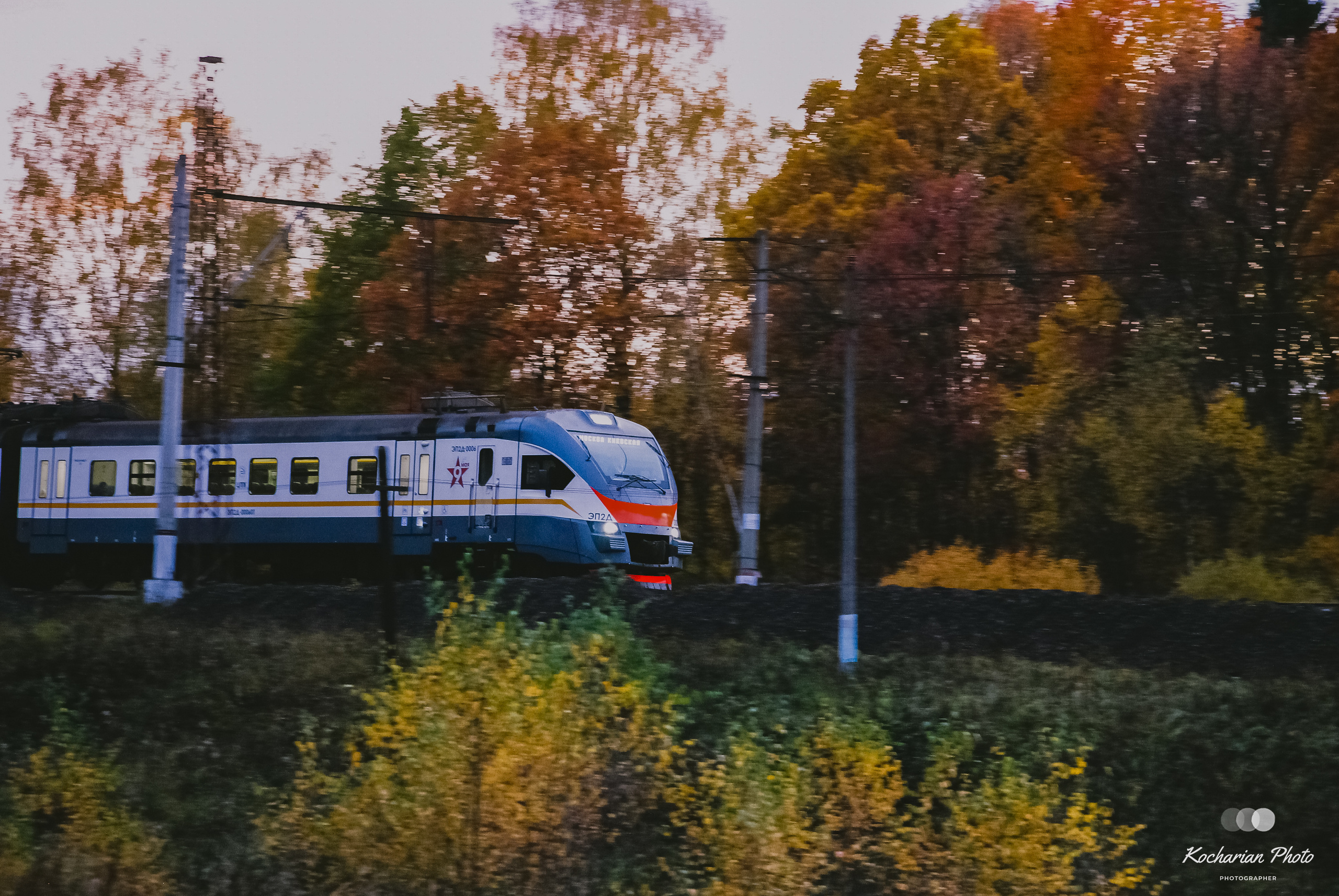 Железная дорога. Photographer K.A.D