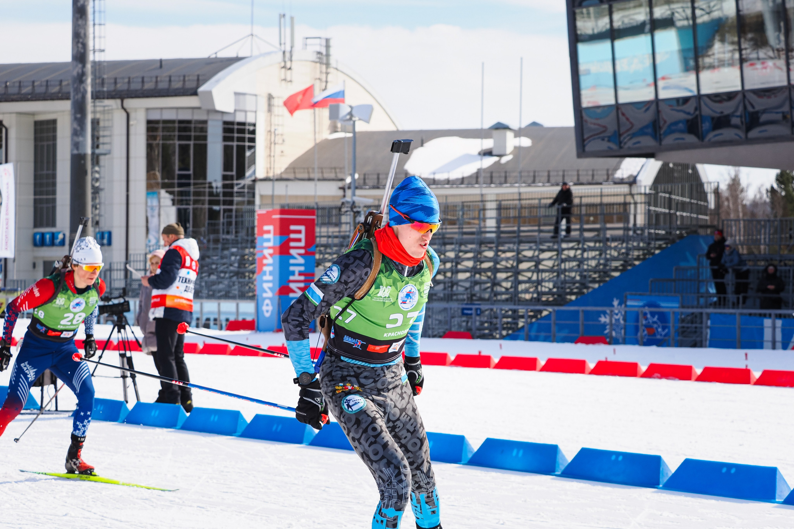 Биатлон / Первенство России. Репортажный фотограф Алексей Козьмин