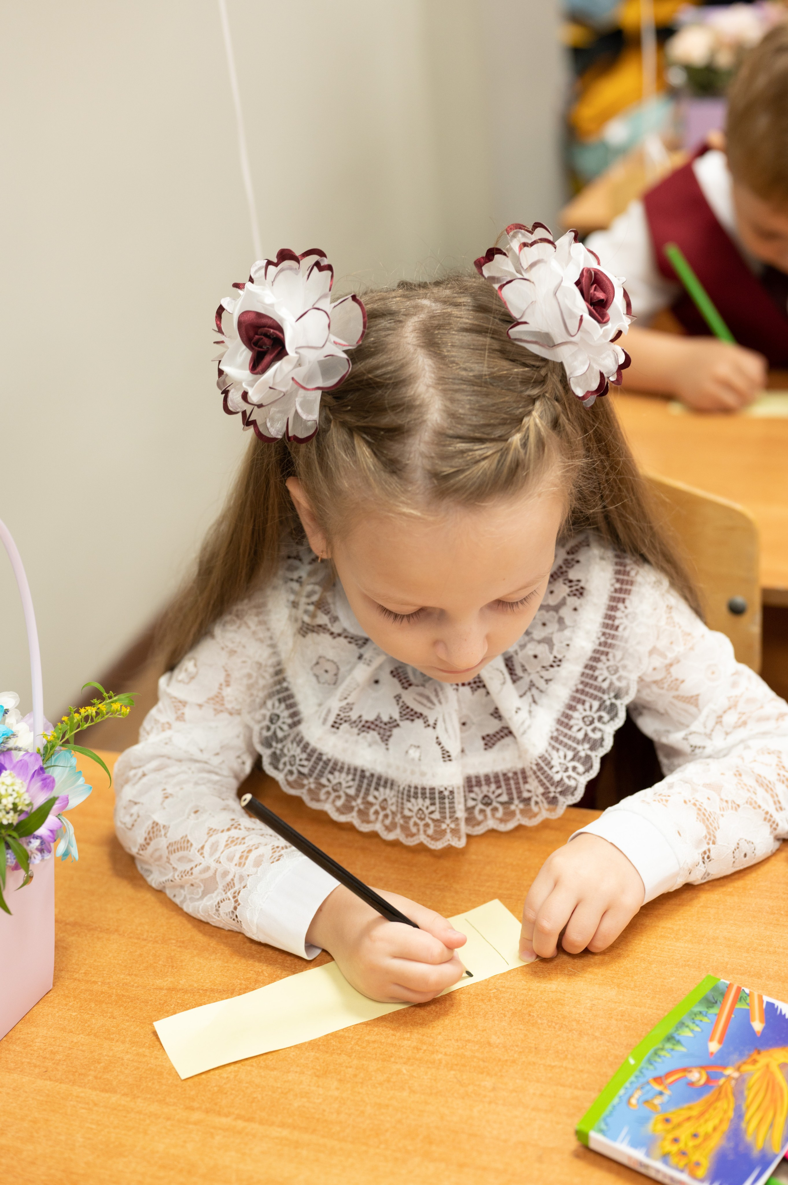 1 сентября 1 К 16 гимназия репортаж, линейка +в классе. Фотограф новорожденных, семейный детский в Тюмени Татьяна Морозова