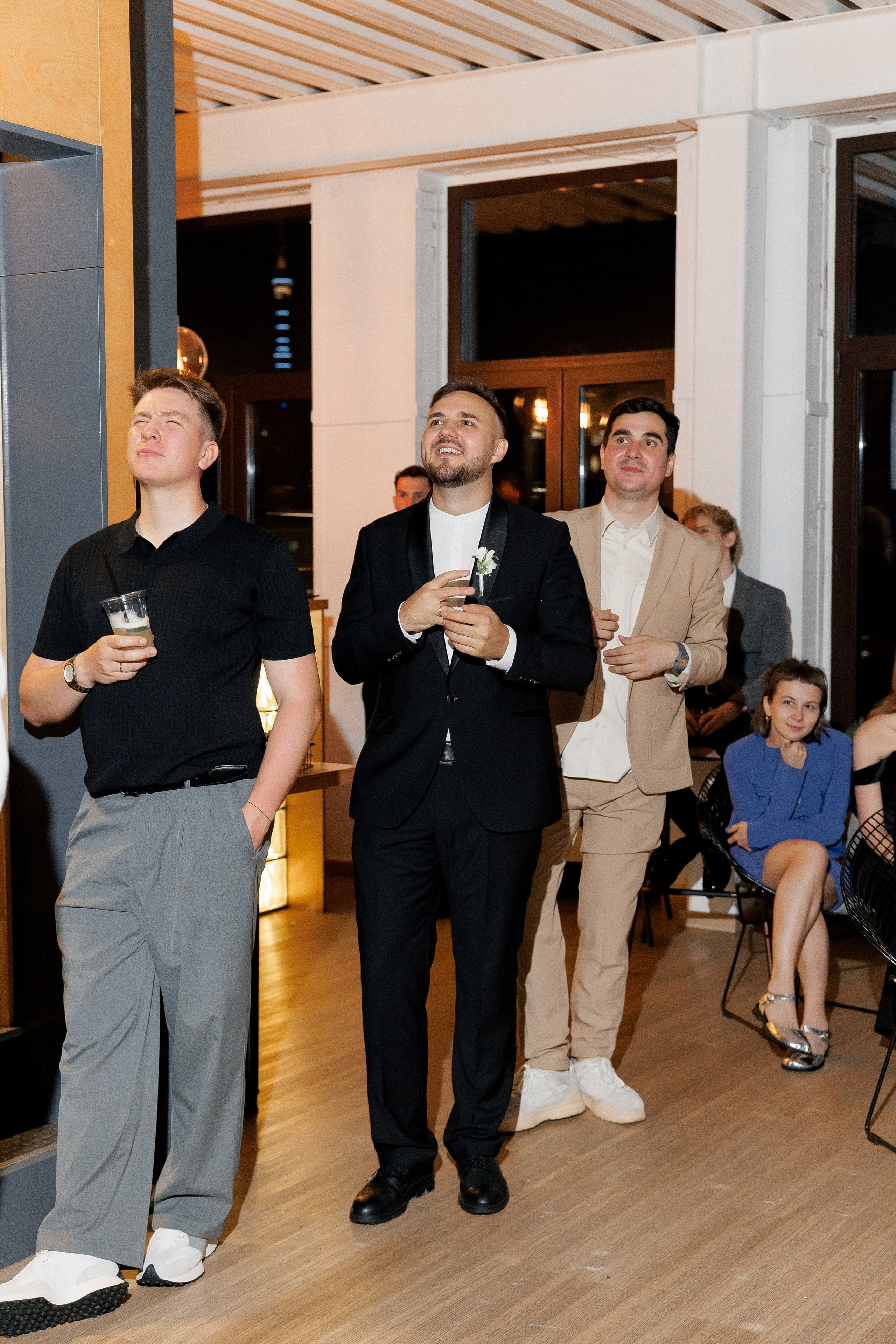 Свадебная вечеринка лофт Телескоп. Свадебный фотограф Домодедово Москва Катерина Алехина