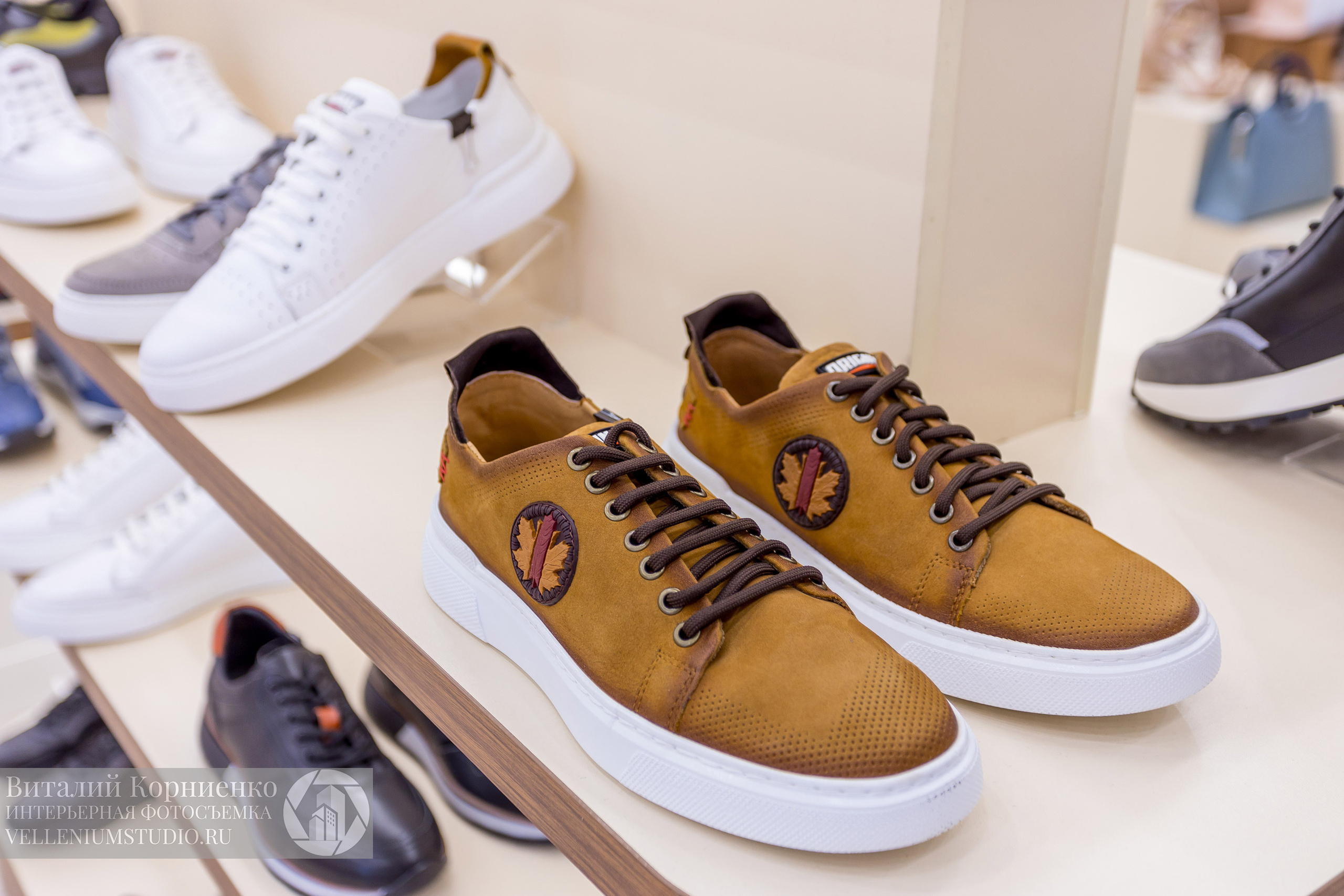 Фотосъемка обувного магазина Laviatti. Интерьерный фотограф Краснодар: профессионально по доступным ценам