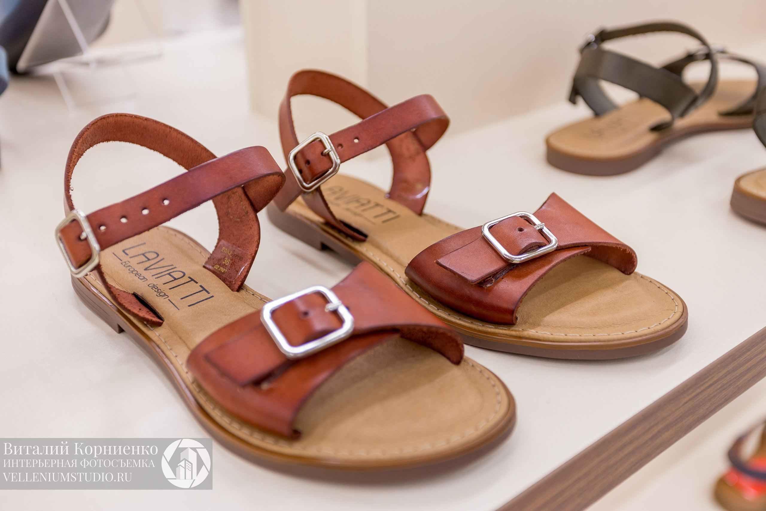 Фотосъемка обувного магазина Laviatti. Интерьерный фотограф Краснодар: профессионально по доступным ценам