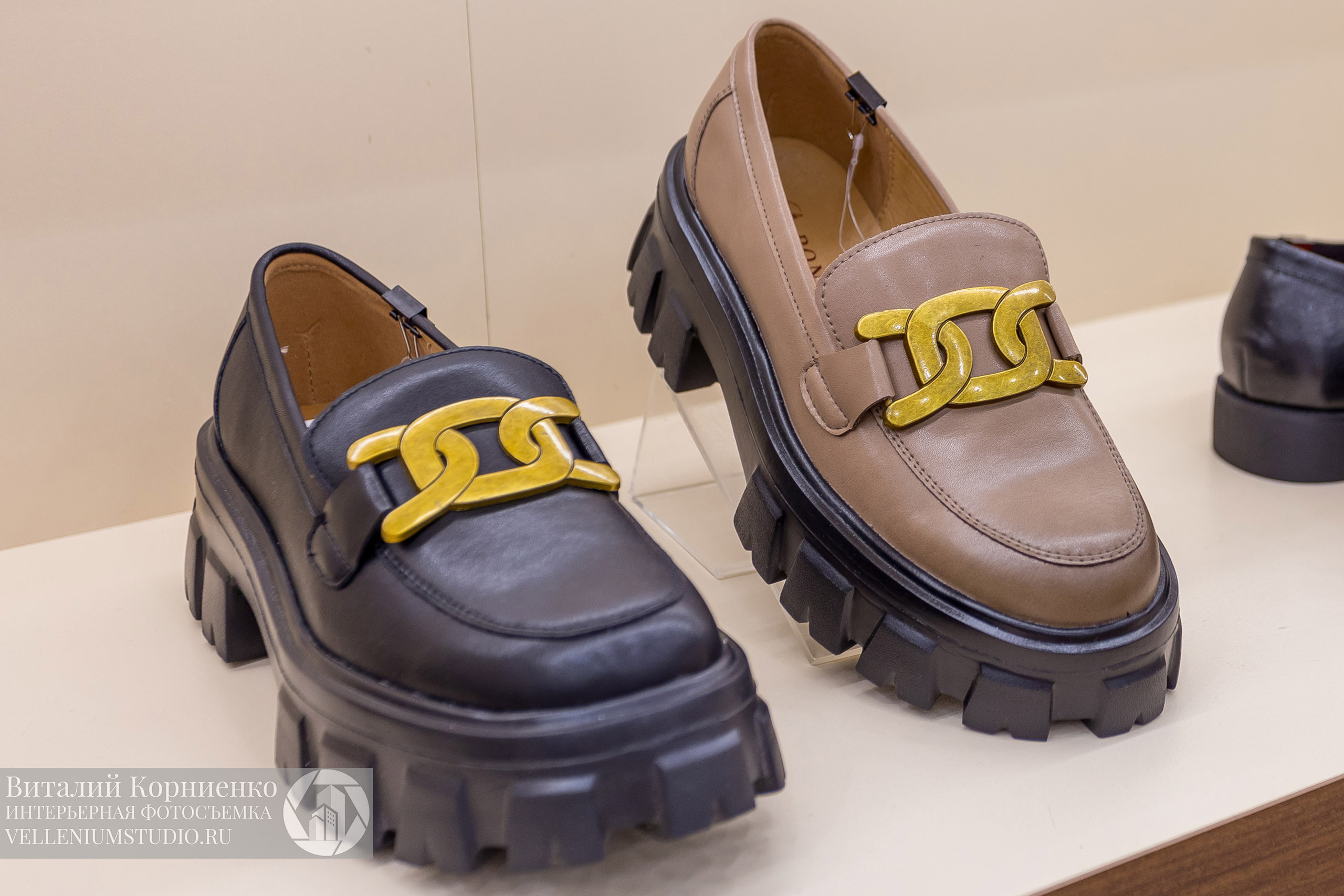 Фотосъемка обувного магазина Laviatti. Интерьерный фотограф Краснодар: профессионально по доступным ценам