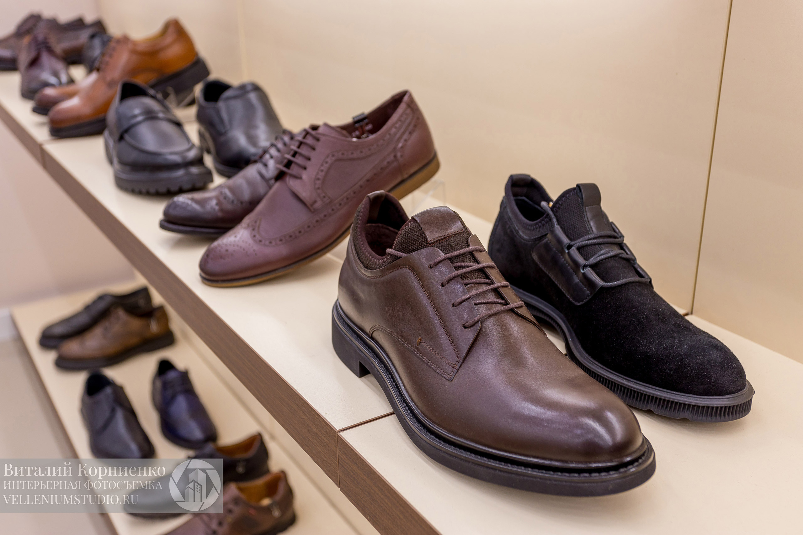 Фотосъемка обувного магазина Laviatti. Интерьерный фотограф Краснодар: профессионально по доступным ценам