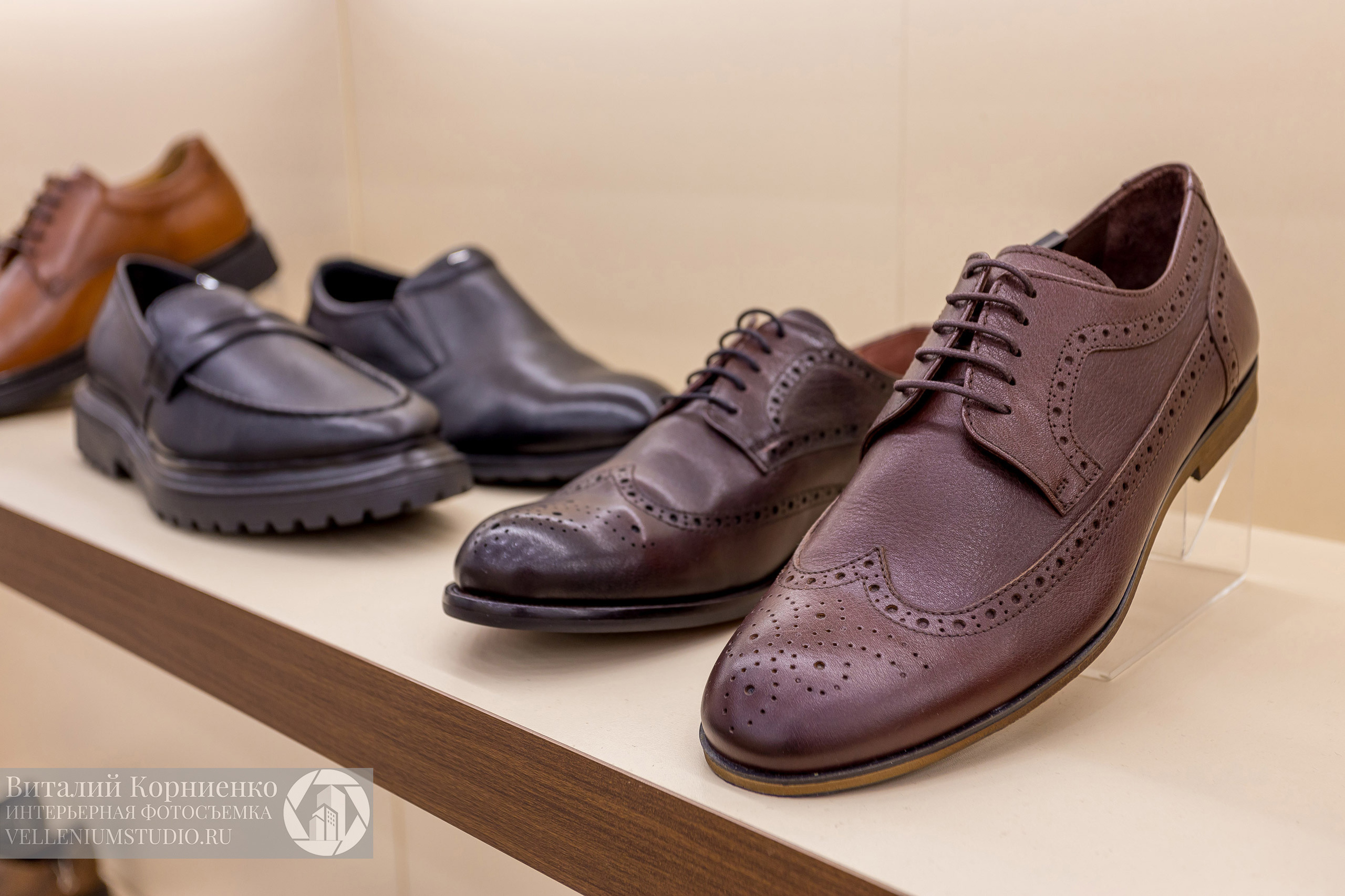 Фотосъемка обувного магазина Laviatti. Интерьерный фотограф Краснодар: профессионально по доступным ценам