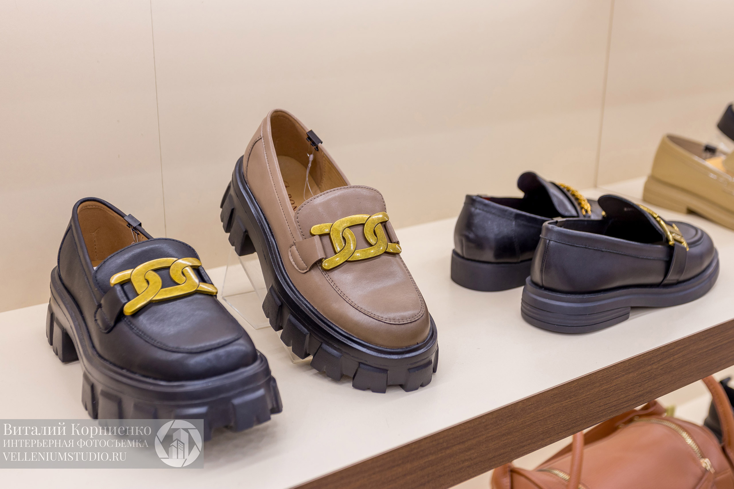 Фотосъемка обувного магазина Laviatti. Интерьерный фотограф Краснодар: профессионально по доступным ценам
