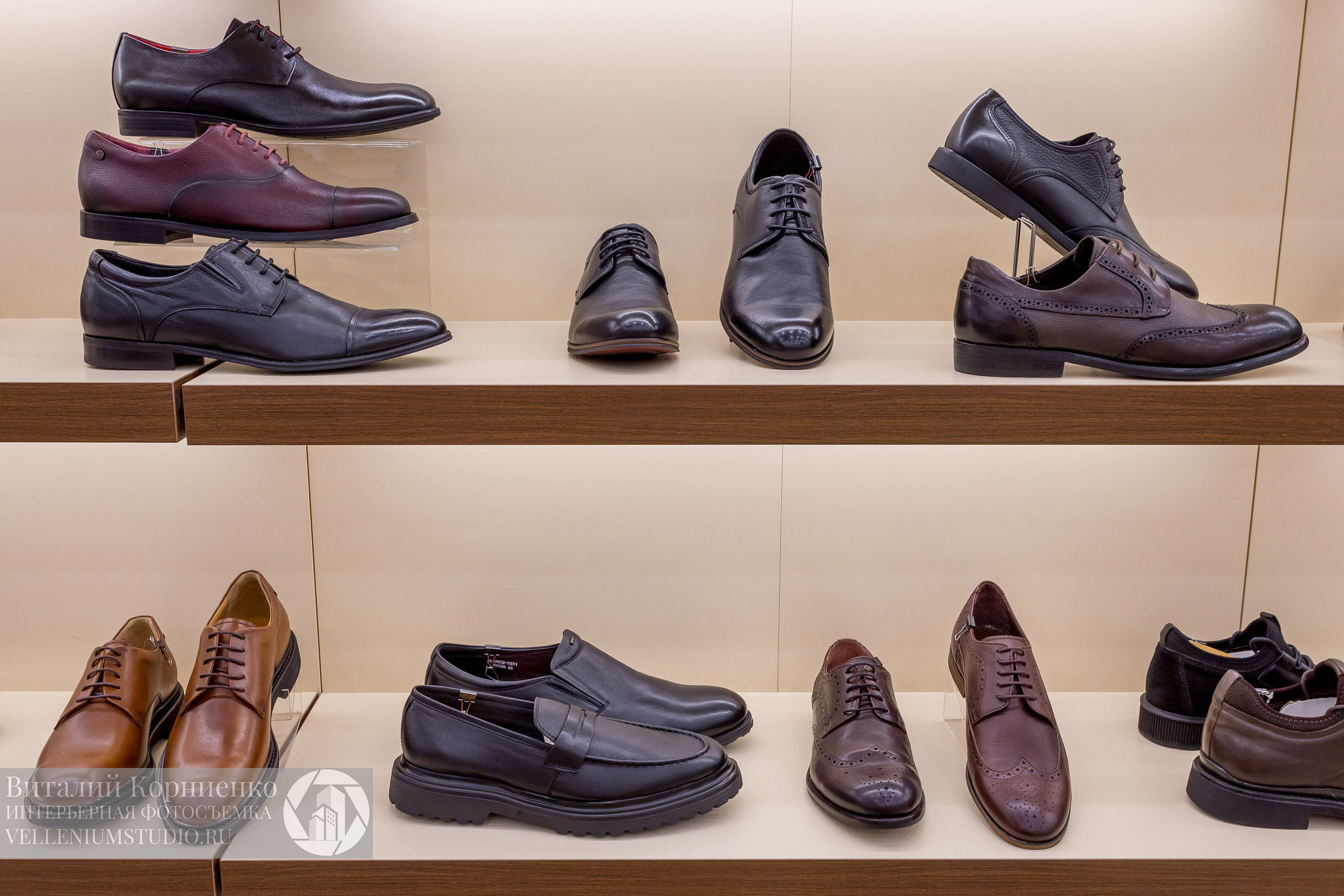 Фотосъемка обувного магазина Laviatti. Интерьерный фотограф Краснодар: профессионально по доступным ценам