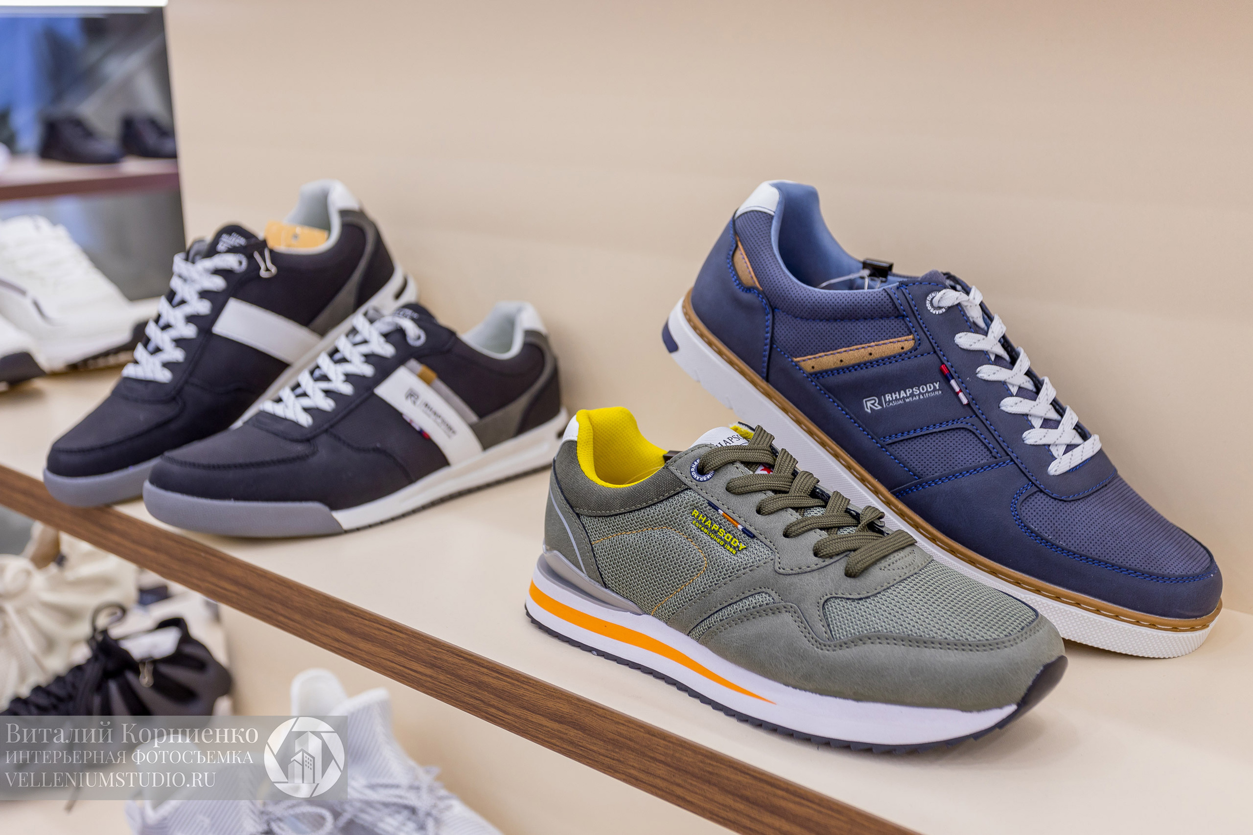 Фотосъемка обувного магазина Laviatti. Интерьерный фотограф Краснодар: профессионально по доступным ценам
