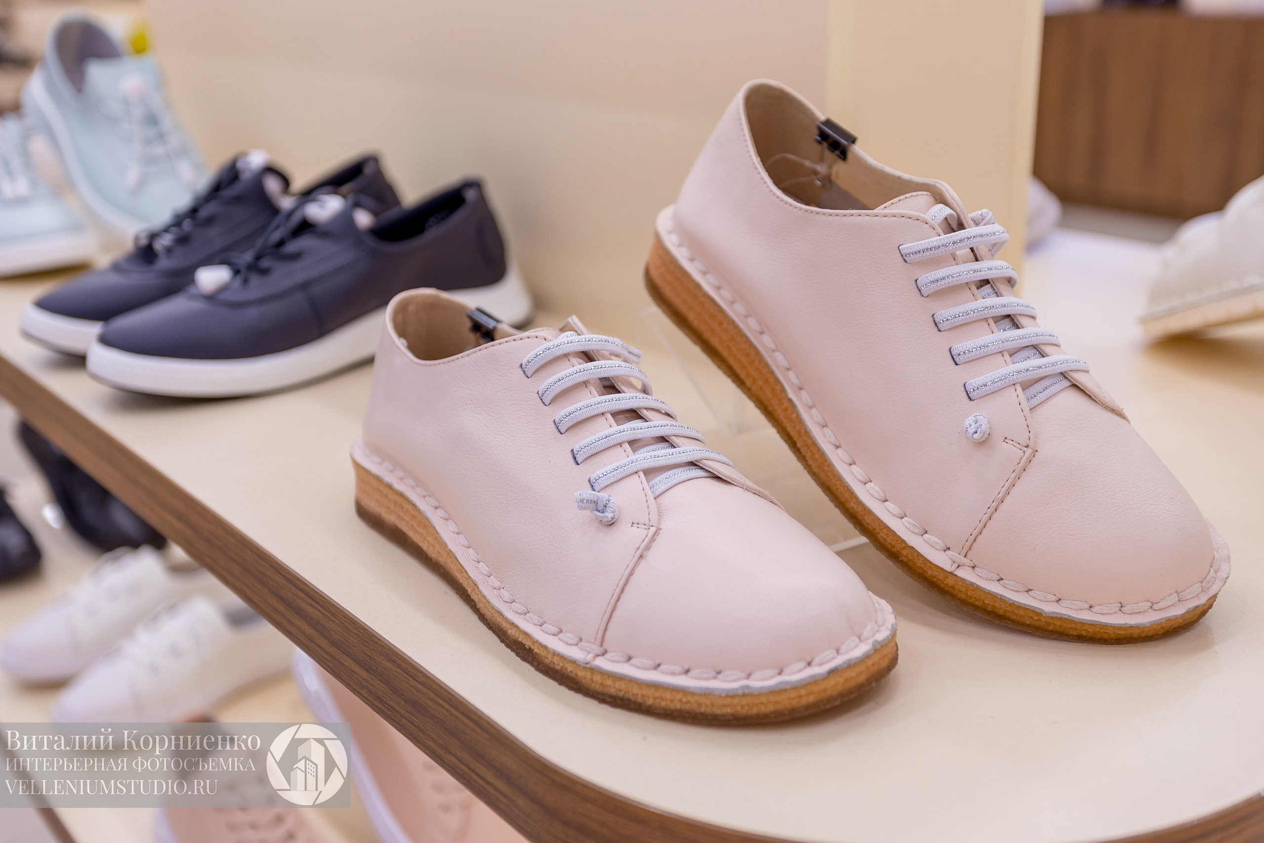 Фотосъемка обувного магазина Laviatti. Интерьерный фотограф Краснодар: профессионально по доступным ценам