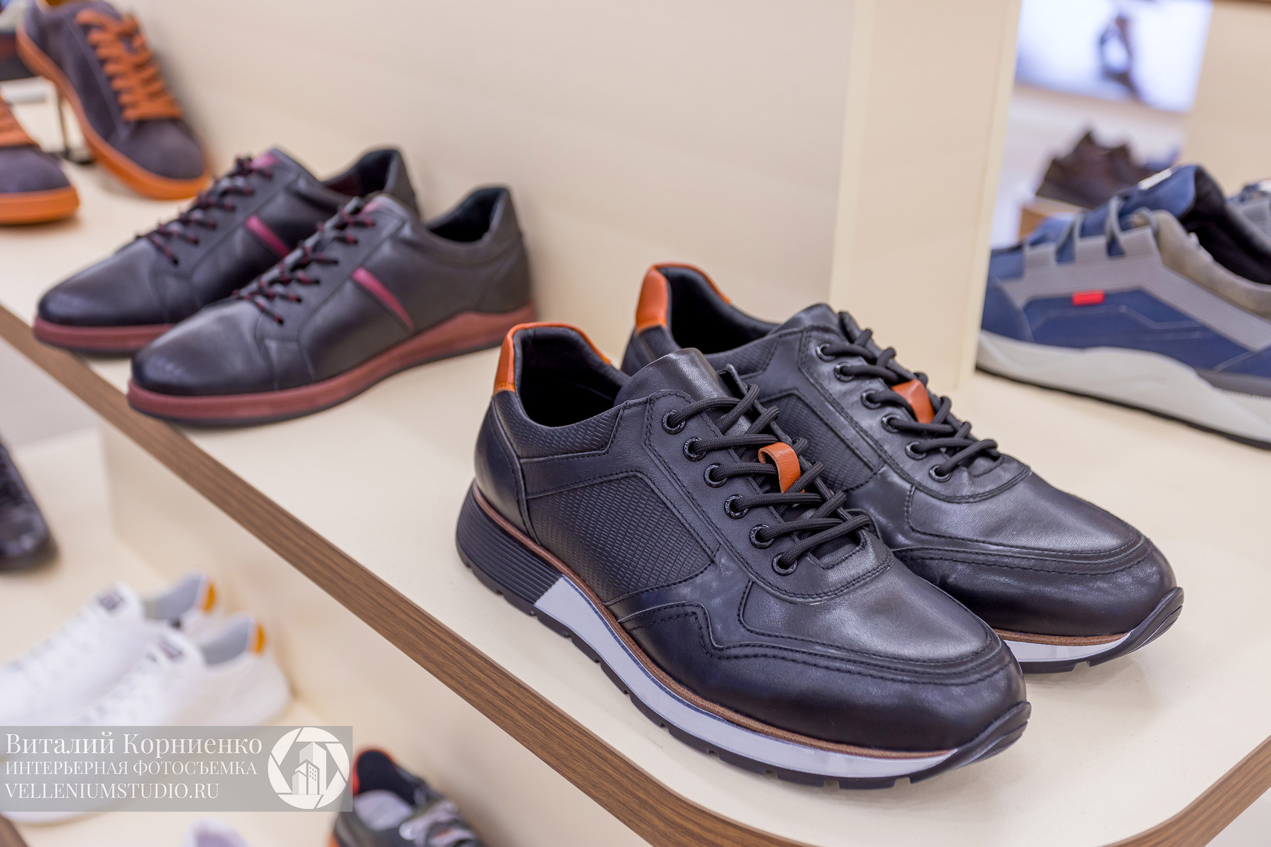 Фотосъемка обувного магазина Laviatti. Интерьерный фотограф Краснодар: профессионально по доступным ценам