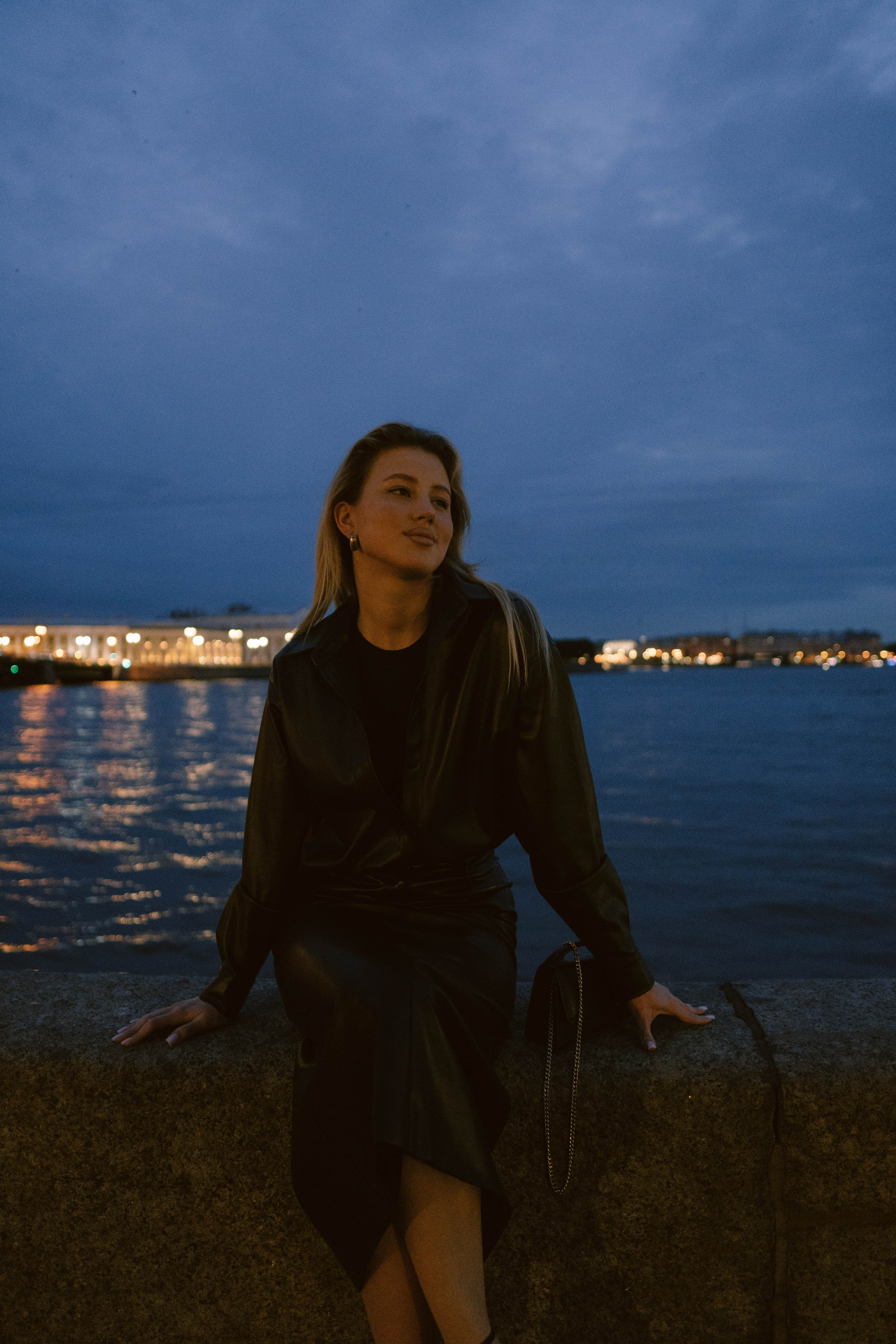 Даша и ночной Петербург. Фотограф в Санкт-Петербурге Головина Анастасия