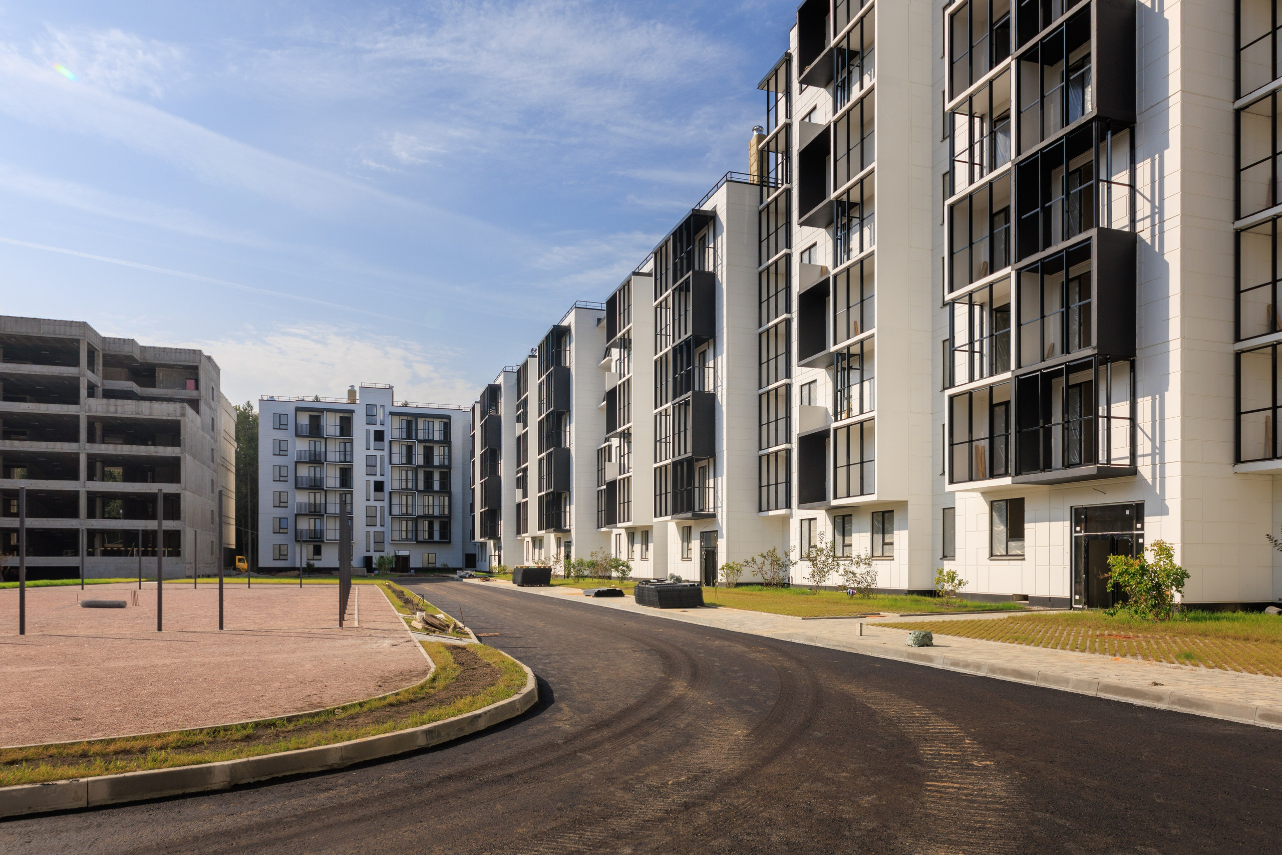 Архитектурная и репортажная фотосъёмка для застройщика