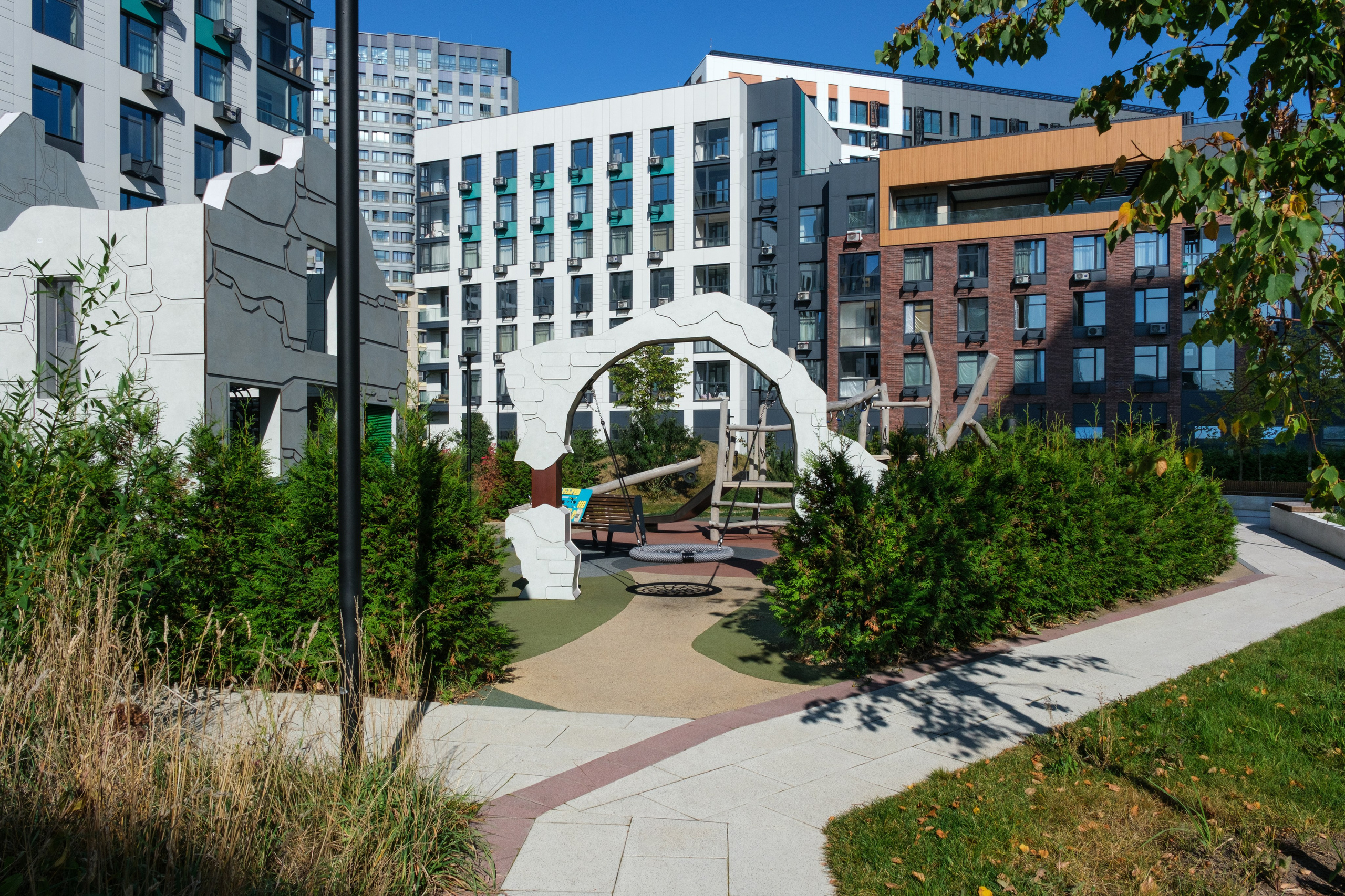 Жилой комплекс Nagatino i-Land | Бюро А4 | 2025. Михаил Мулач | Архитектурный фотограф