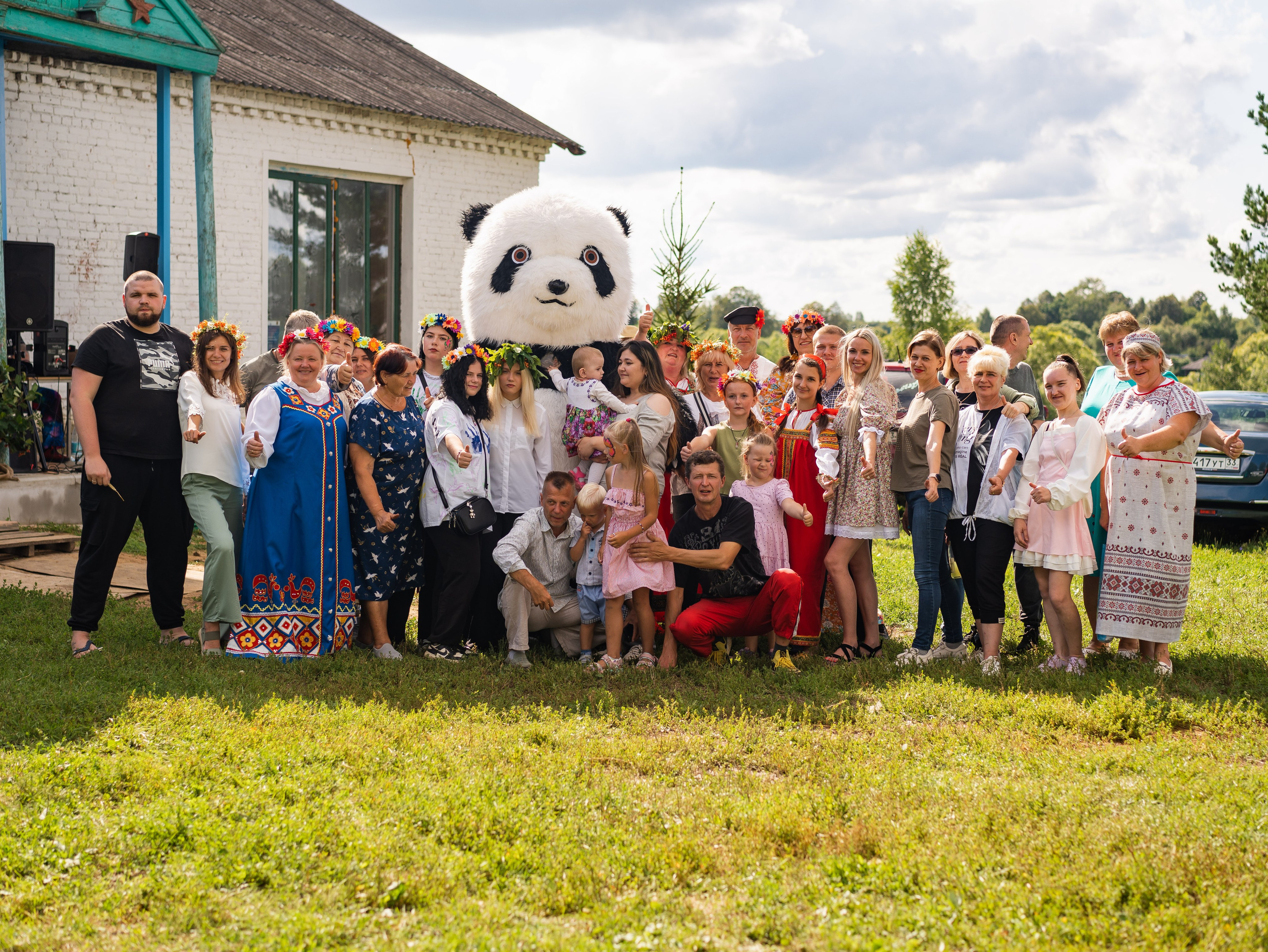 День села Новосёлка. Фотограф Москва