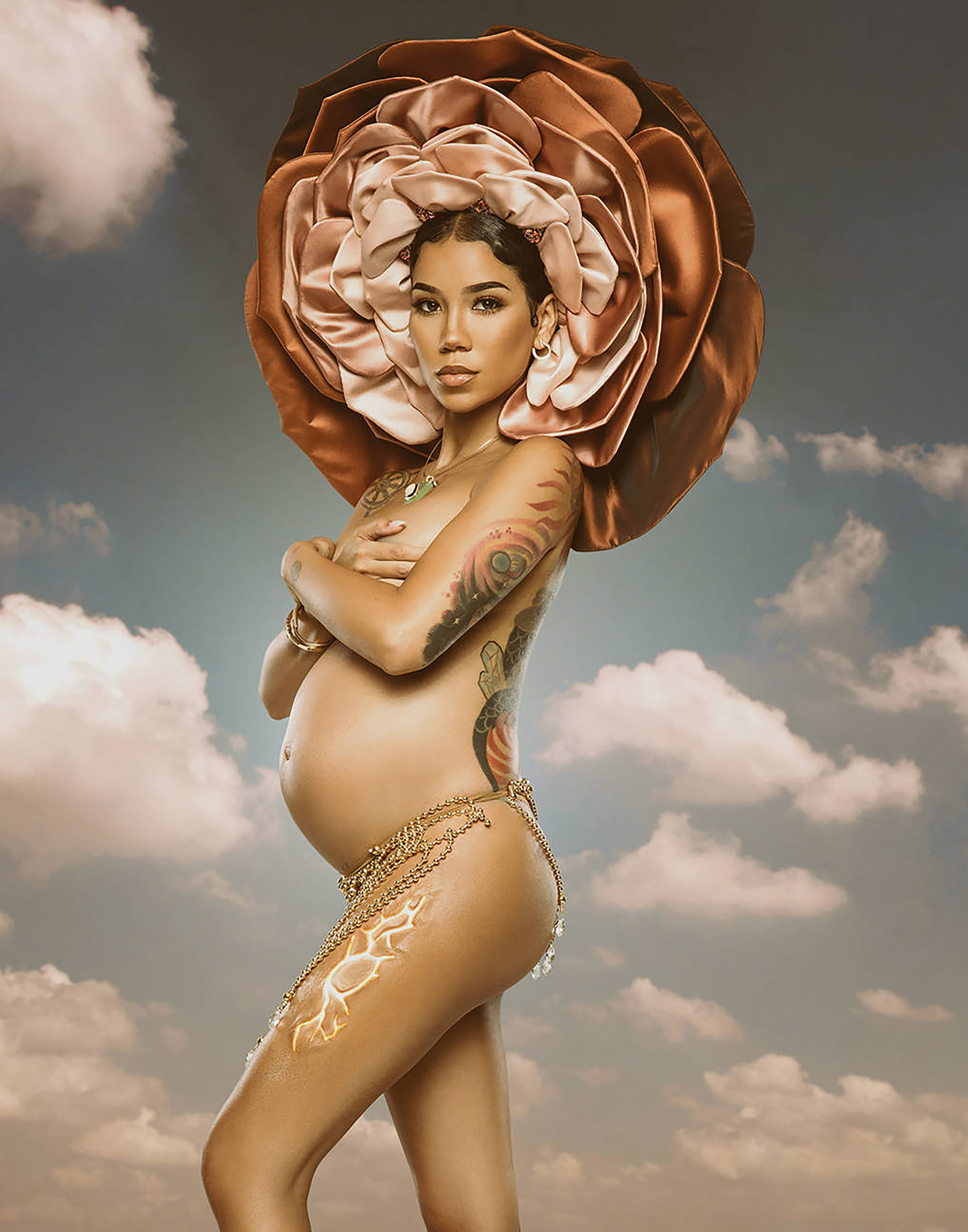 Jhene Aiko. Профессиональный ретушер Елена Ситник