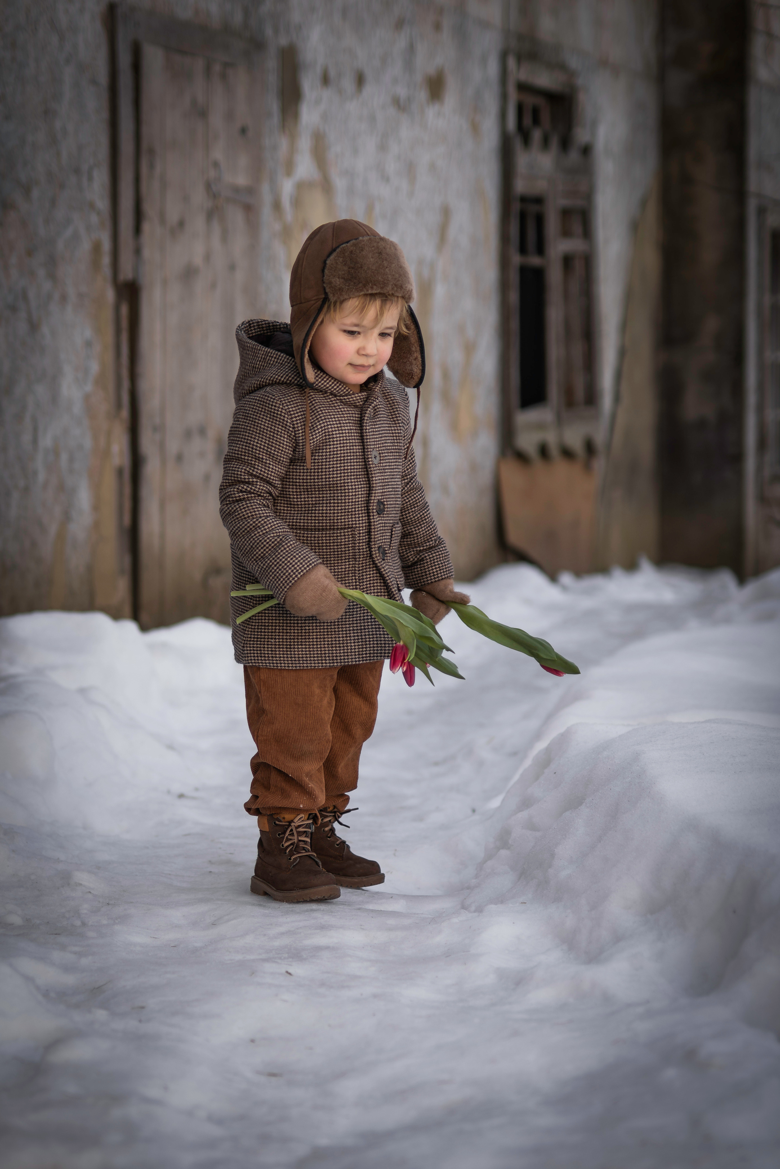 Малыши и тюльпаны. Семейный фотограф Ефремова Виктория