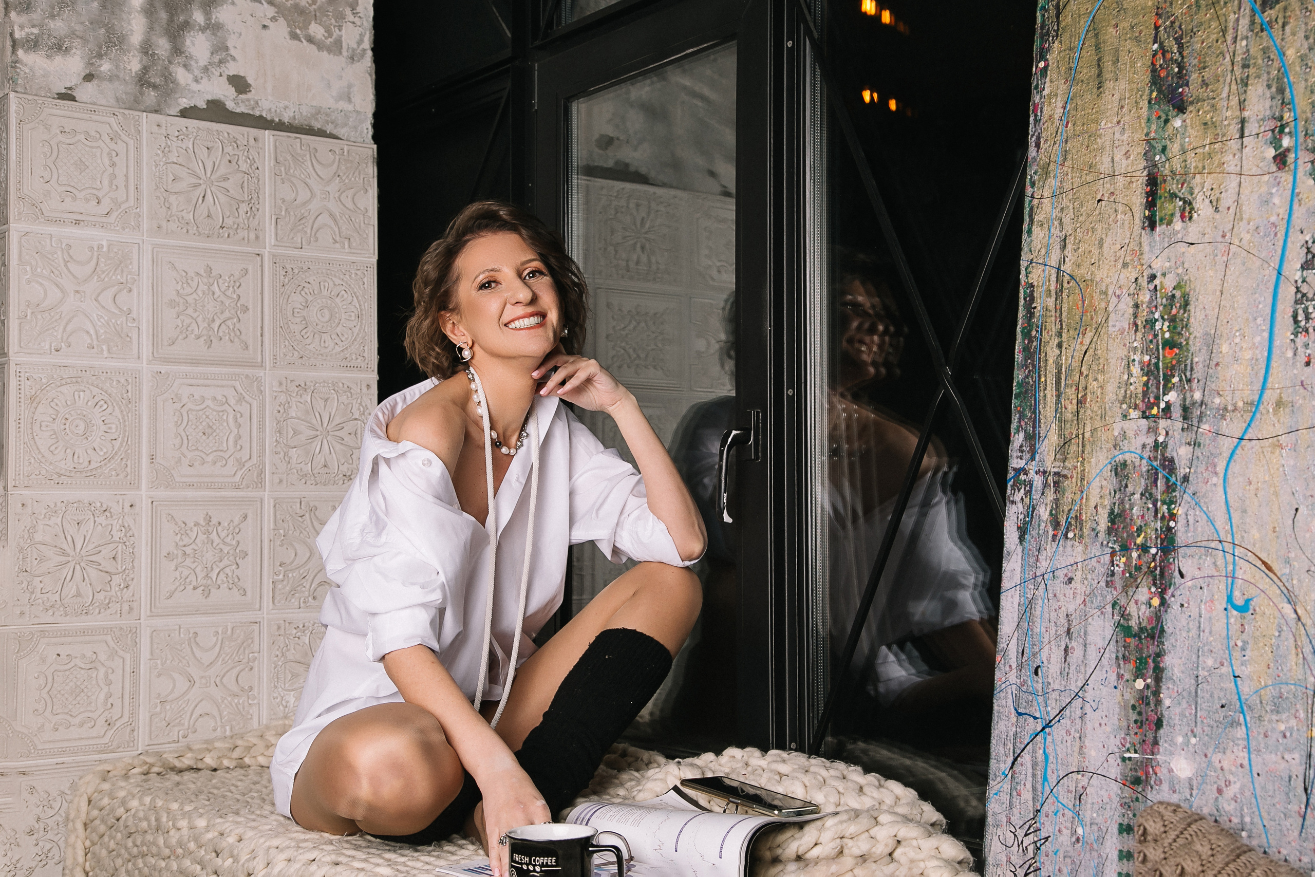 Женская фотосессия в ID Studio Москва. Бренд‑фотограф в Москве | Rina _Sphoto — личный и бизнес‑контент