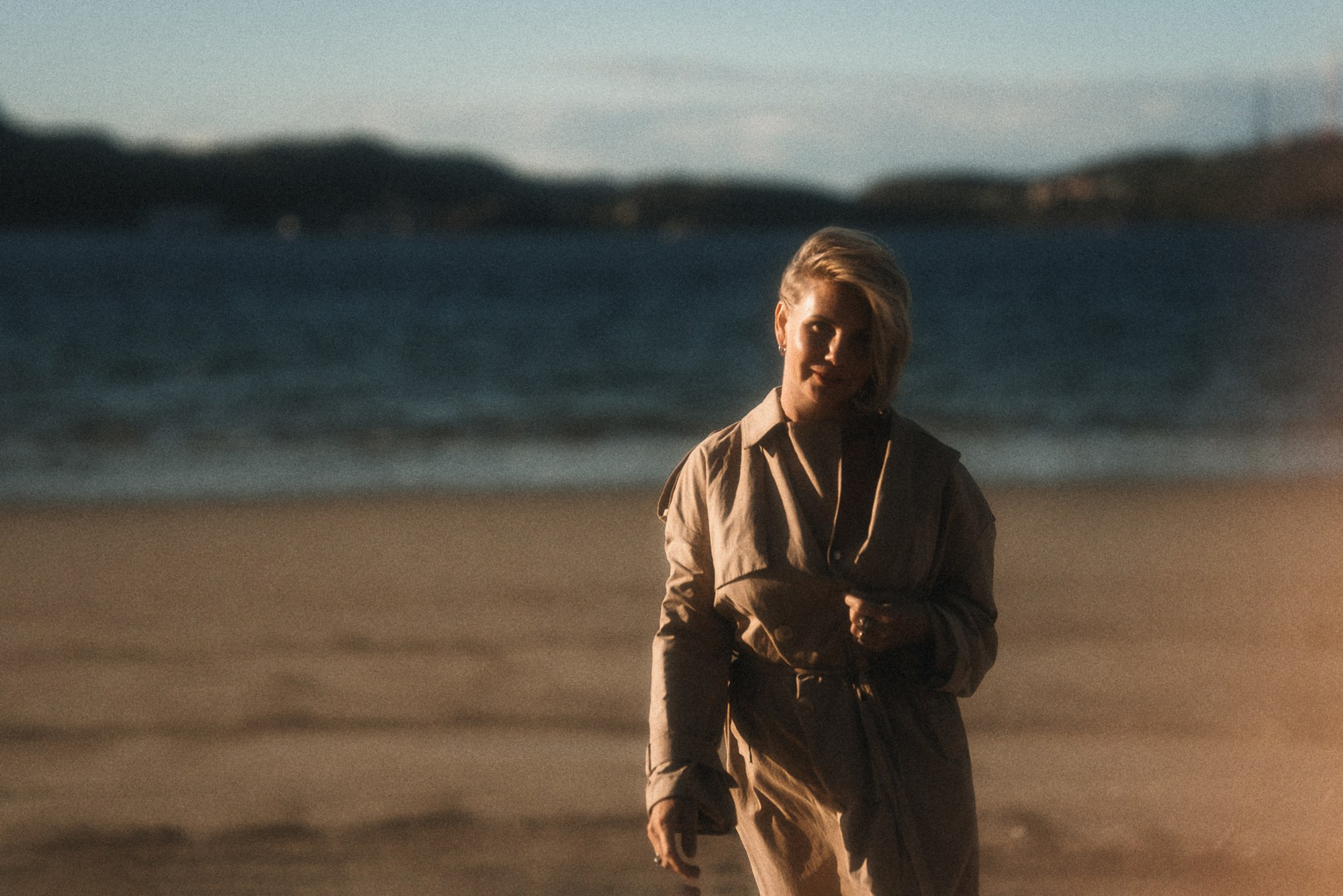 Женский портрет на закате. Фотограф в Мурманске Екатерина Рудак