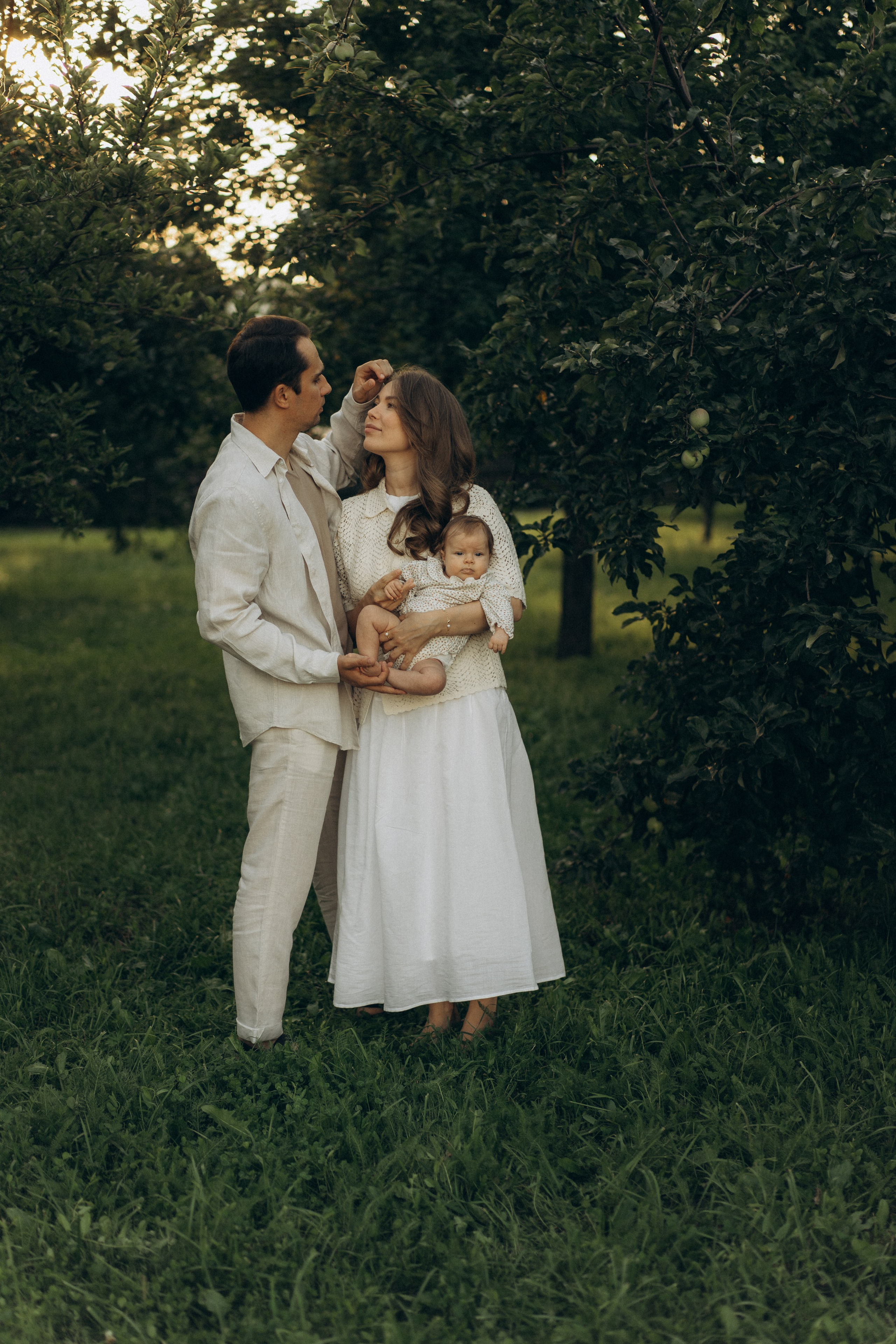 Кристина, Сергей и Полина. Семейный lifestyle фотограф в Москве Рената Рафикова