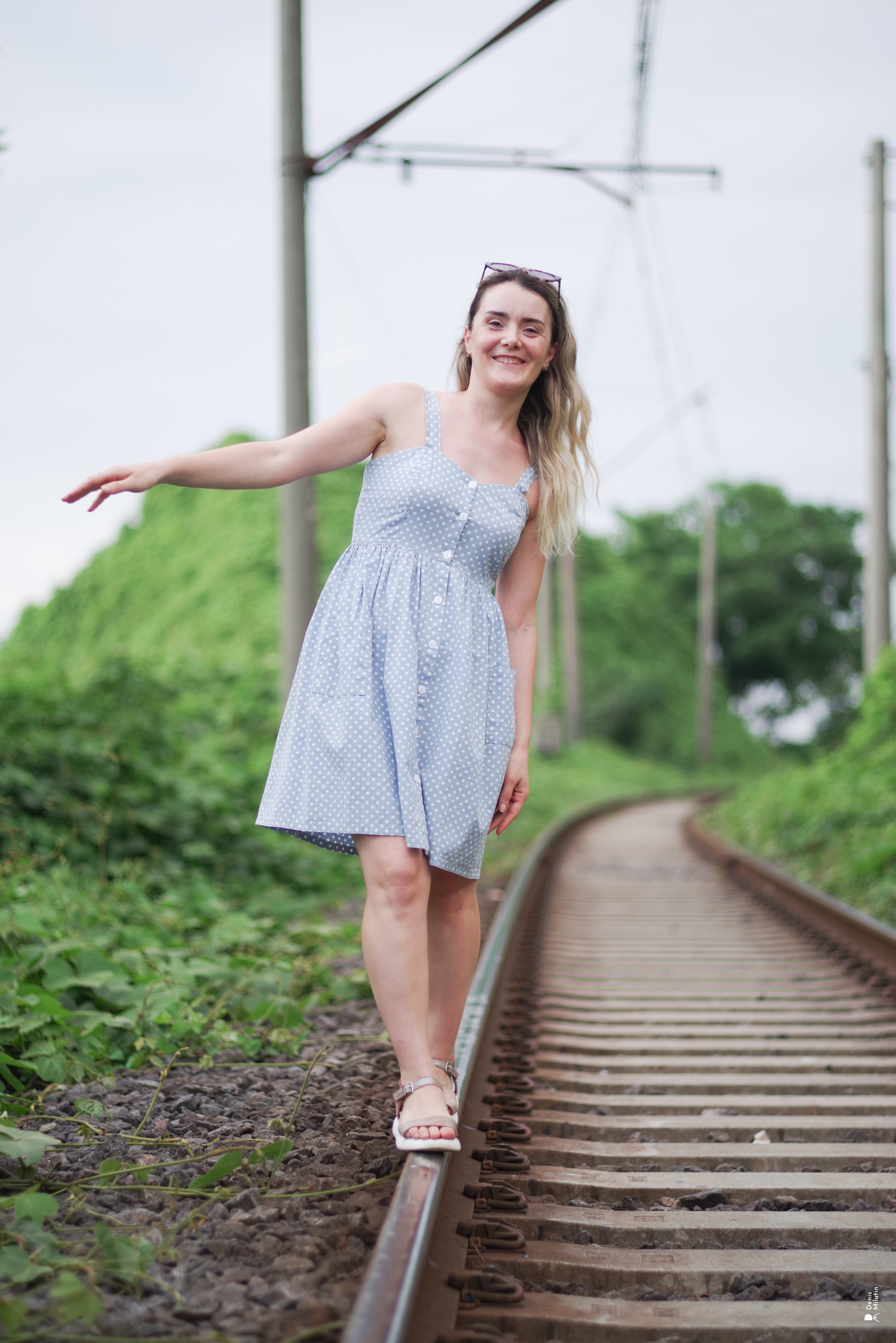 Нати в крепости Петра. Портретный фотограф Денис Милютин