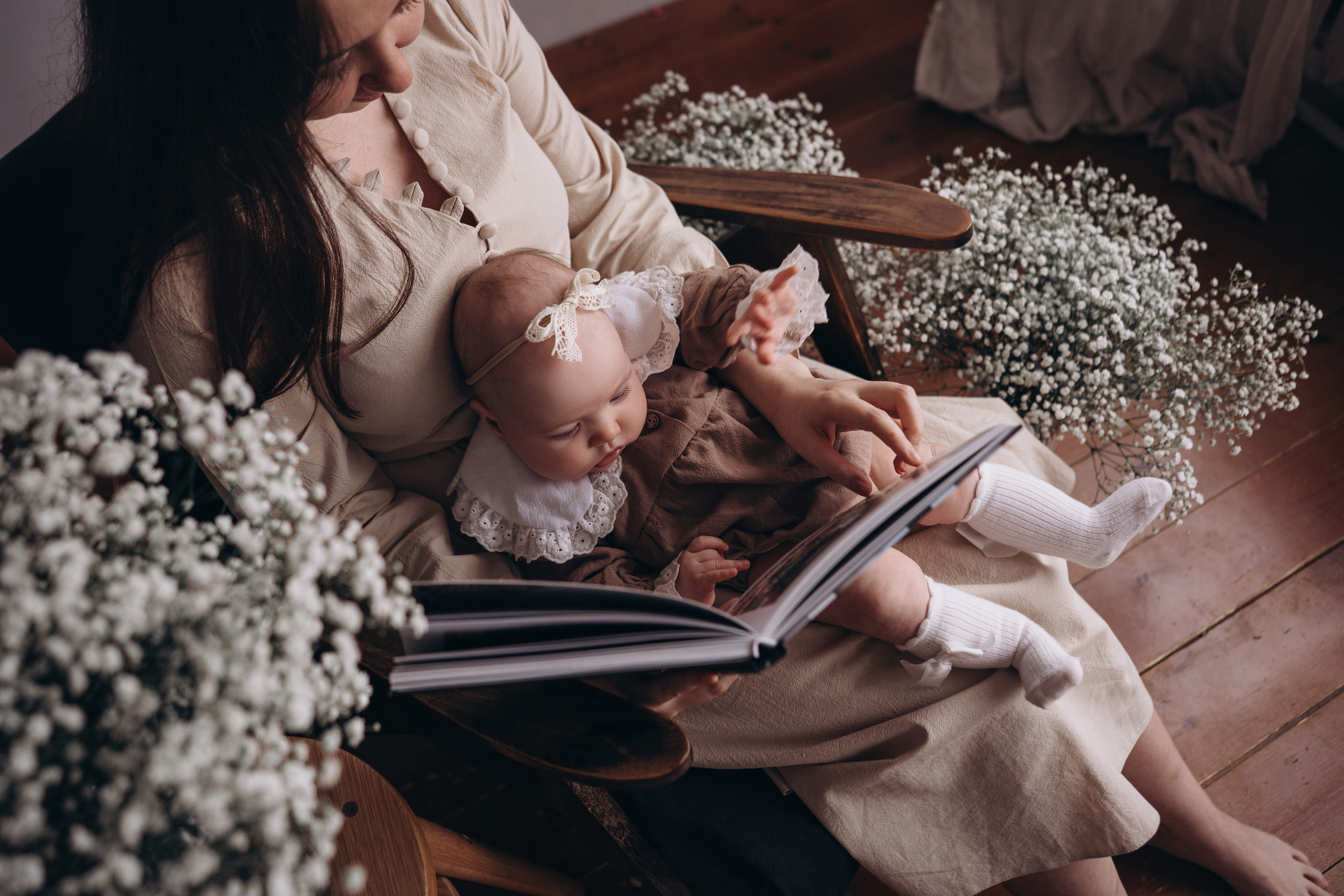 Фотодень Мамы 2026. Фотограф Новорожденных в Москве. Семейные истории в стиле LIFE